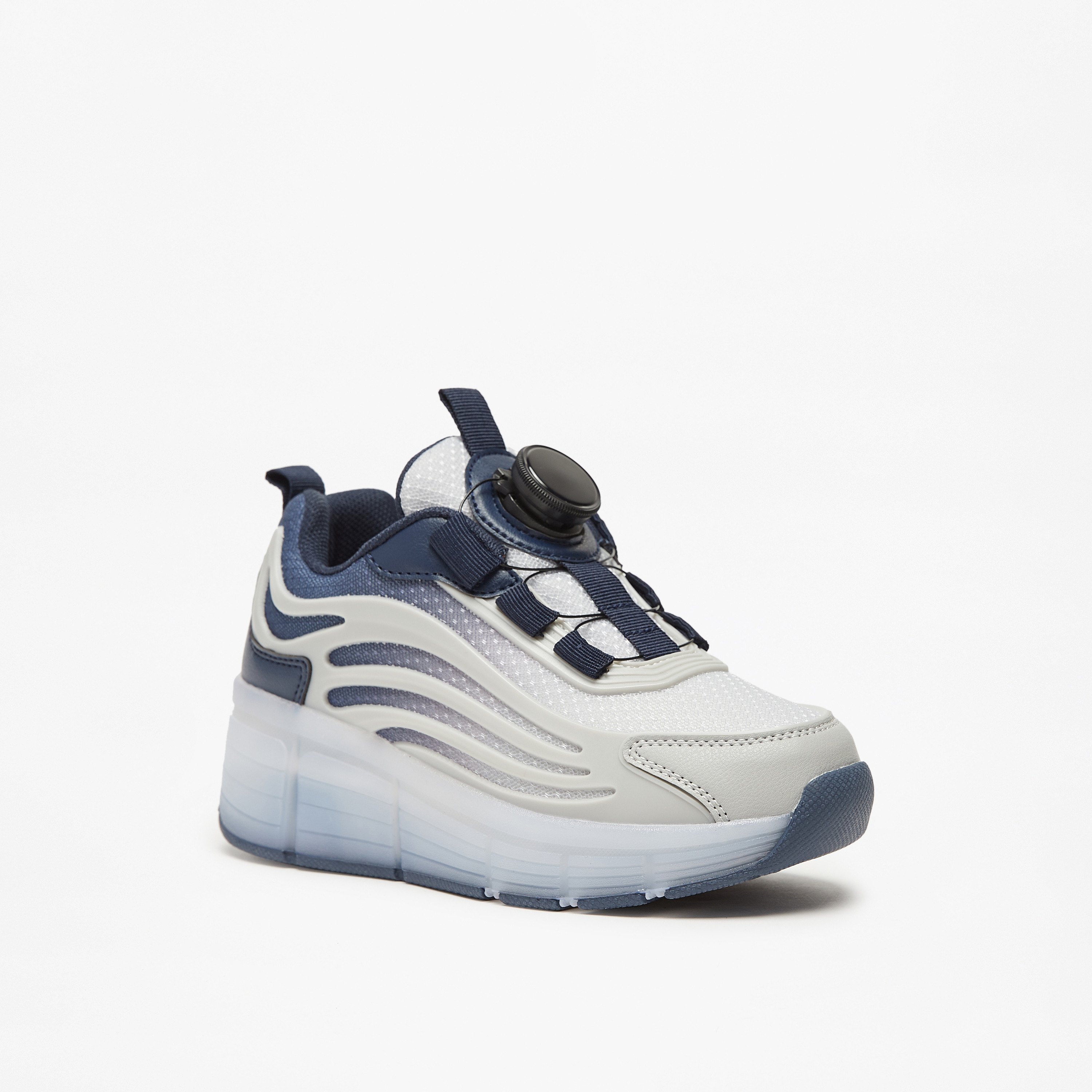 حذاء سنيكرز مضيء بعجلات للأولاد من مستر دوتشيني-boys-shoes-sneakers-image-1