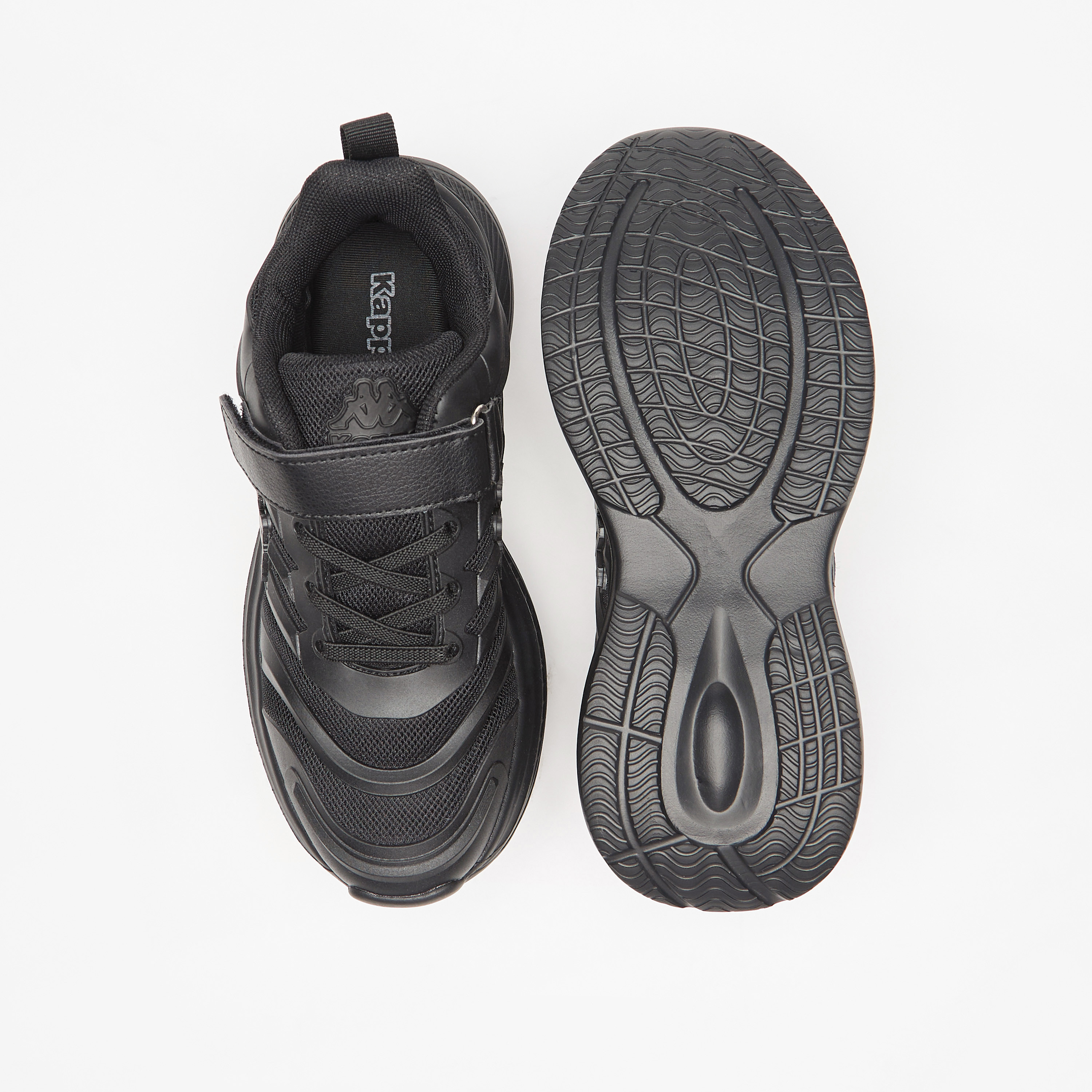Kappa Kids Hook & Loop Breathable Walking Shoes-boys-shoes-sneakers-image-4