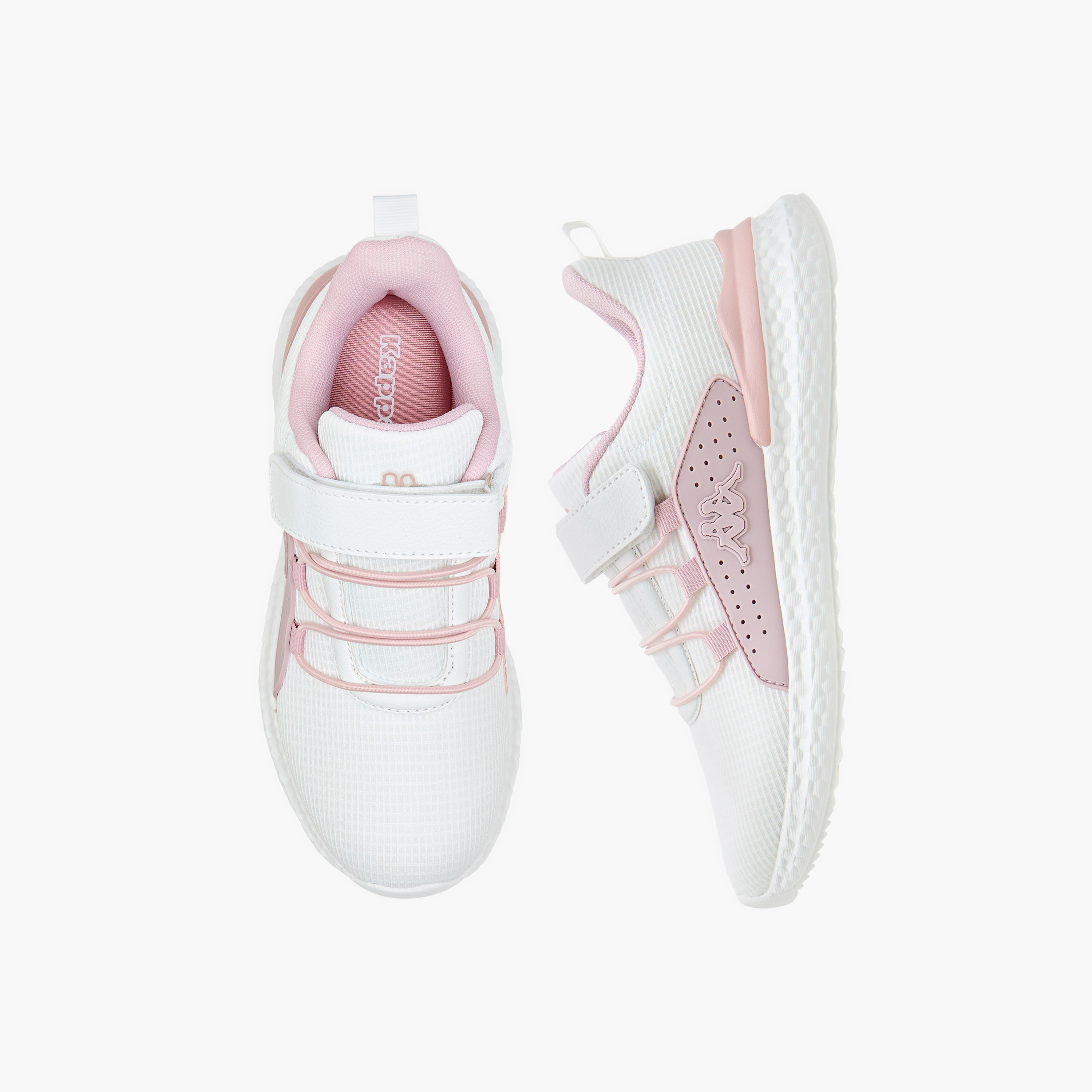 حذاء رياضي بارز الملمس بشريط إغلاق لاصق للبنات من كابا-girls-shoes-sneakers-image-1