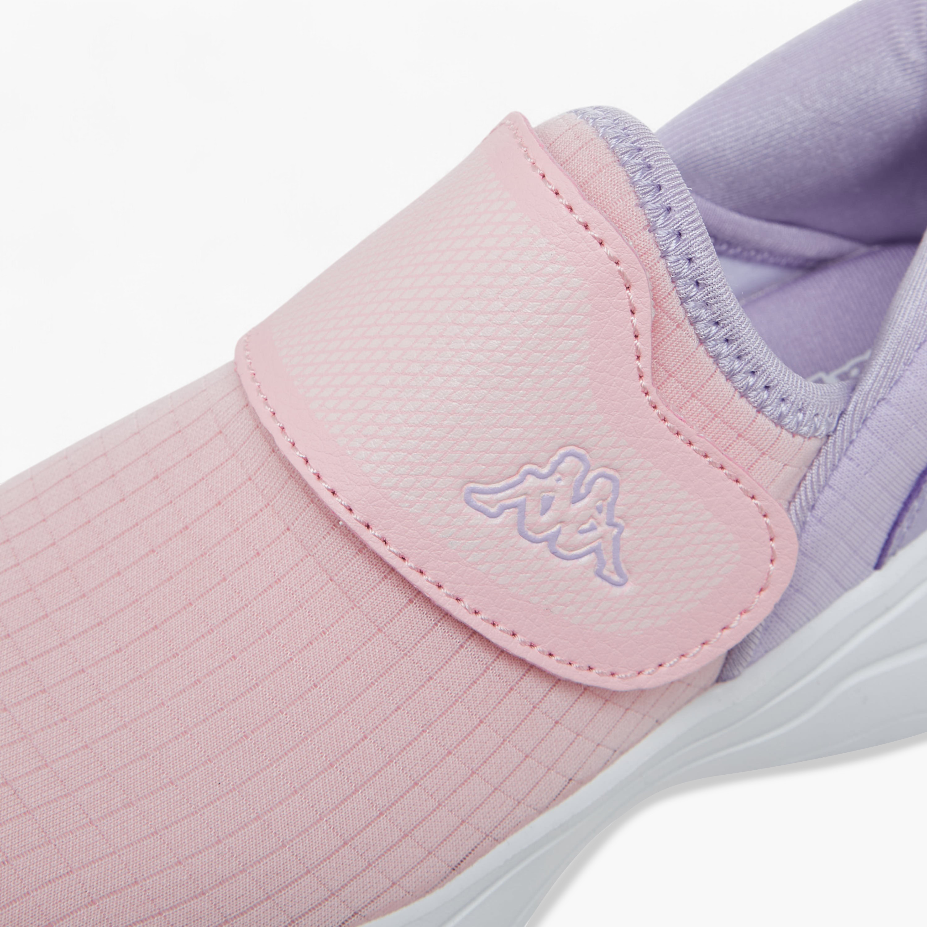 Kappa Girls Cnf Checked Slip-On Walking Shoes-girls-shoes-sports-image-4