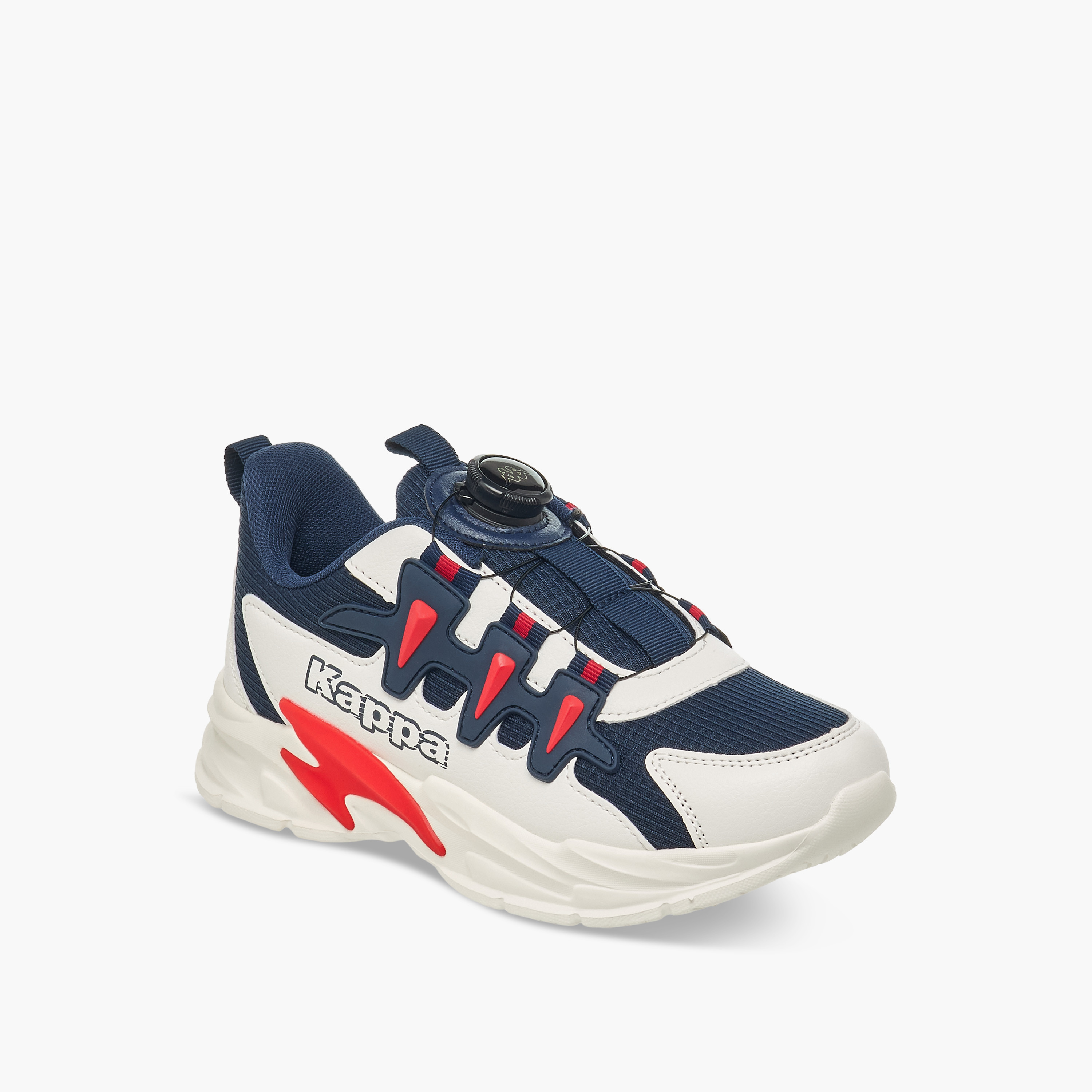 Kappa Boys Panelled Rotating Buckle Sports Shoes-boys-shoes-sneakers-image-2