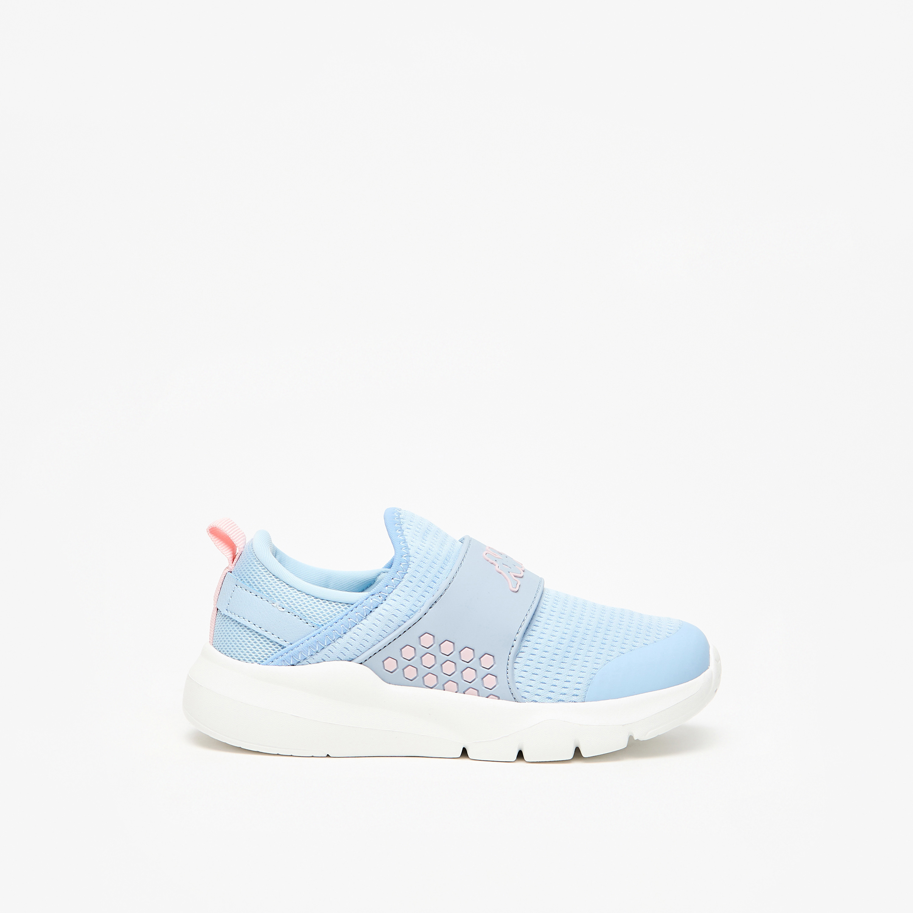 Kappa Girls' Textured Slip-On Sports Shoes with Cushioning-girls-shoes-sneakers-image-8