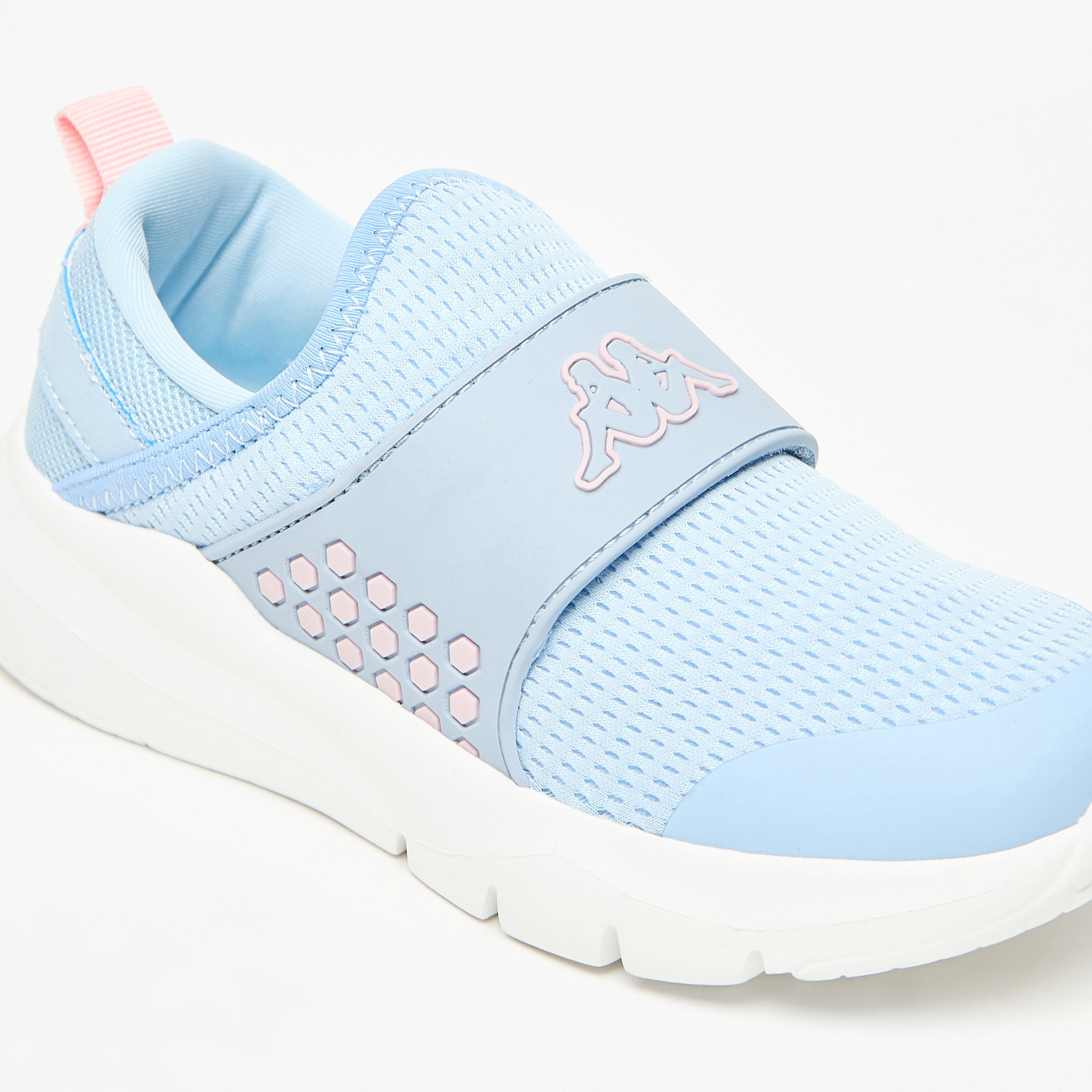 Kappa Girls' Textured Slip-On Sports Shoes with Cushioning-girls-shoes-sneakers-image-10
