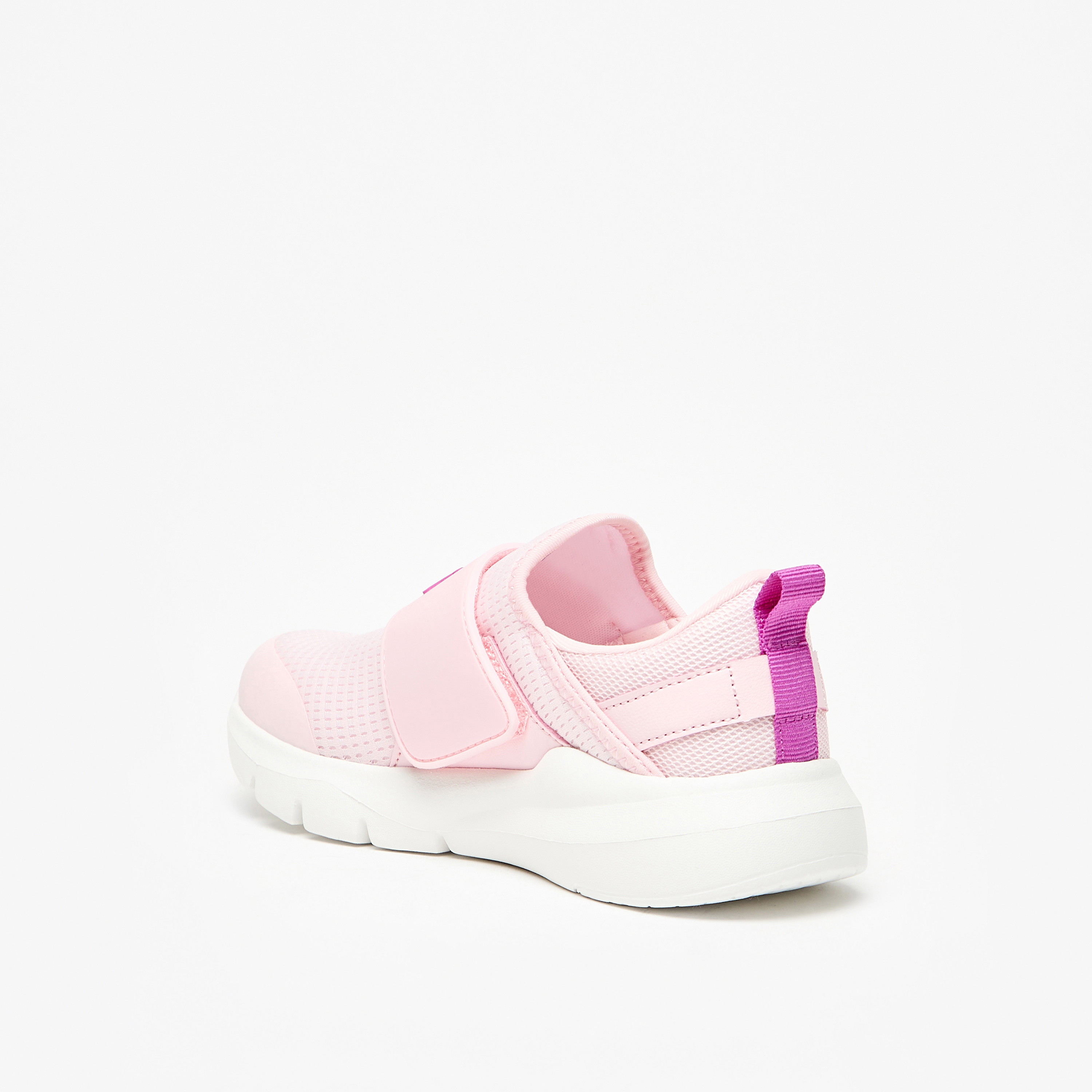 Kappa Girls' Textured Slip-On Sports Shoes with Cushioning-girls-shoes-sneakers-image-2