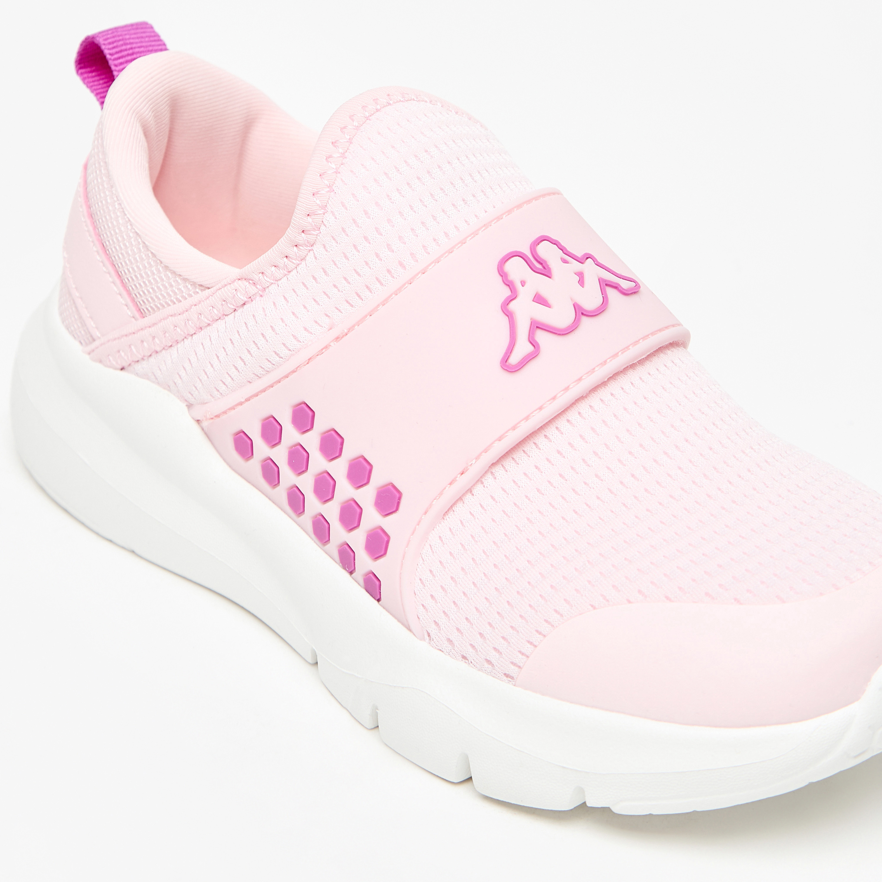 Kappa Girls' Textured Slip-On Sports Shoes with Cushioning-girls-shoes-sneakers-image-5
