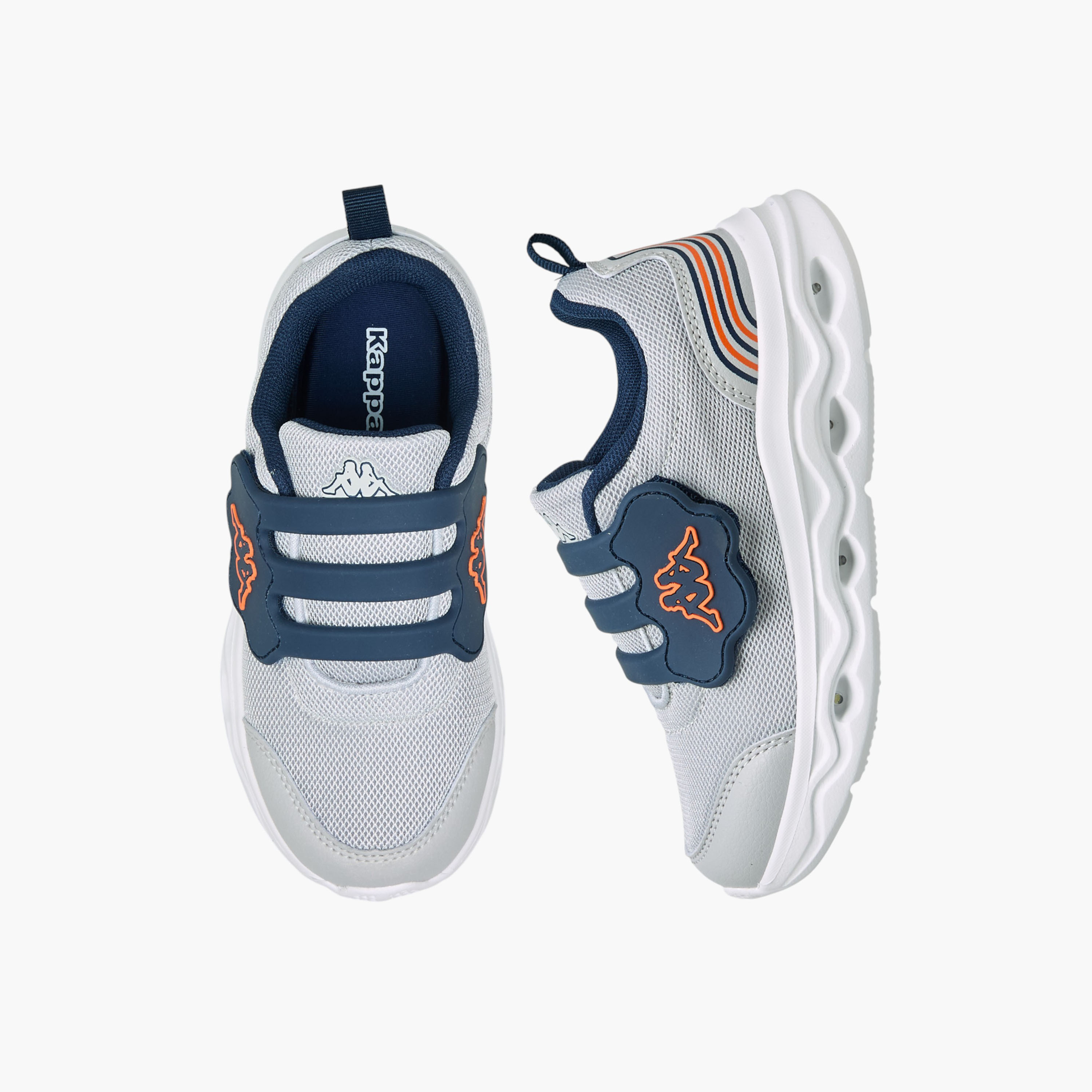 Kappa Boys Light-Up Hook & Loop Sports Shoes-boys-shoes-sports-image-1