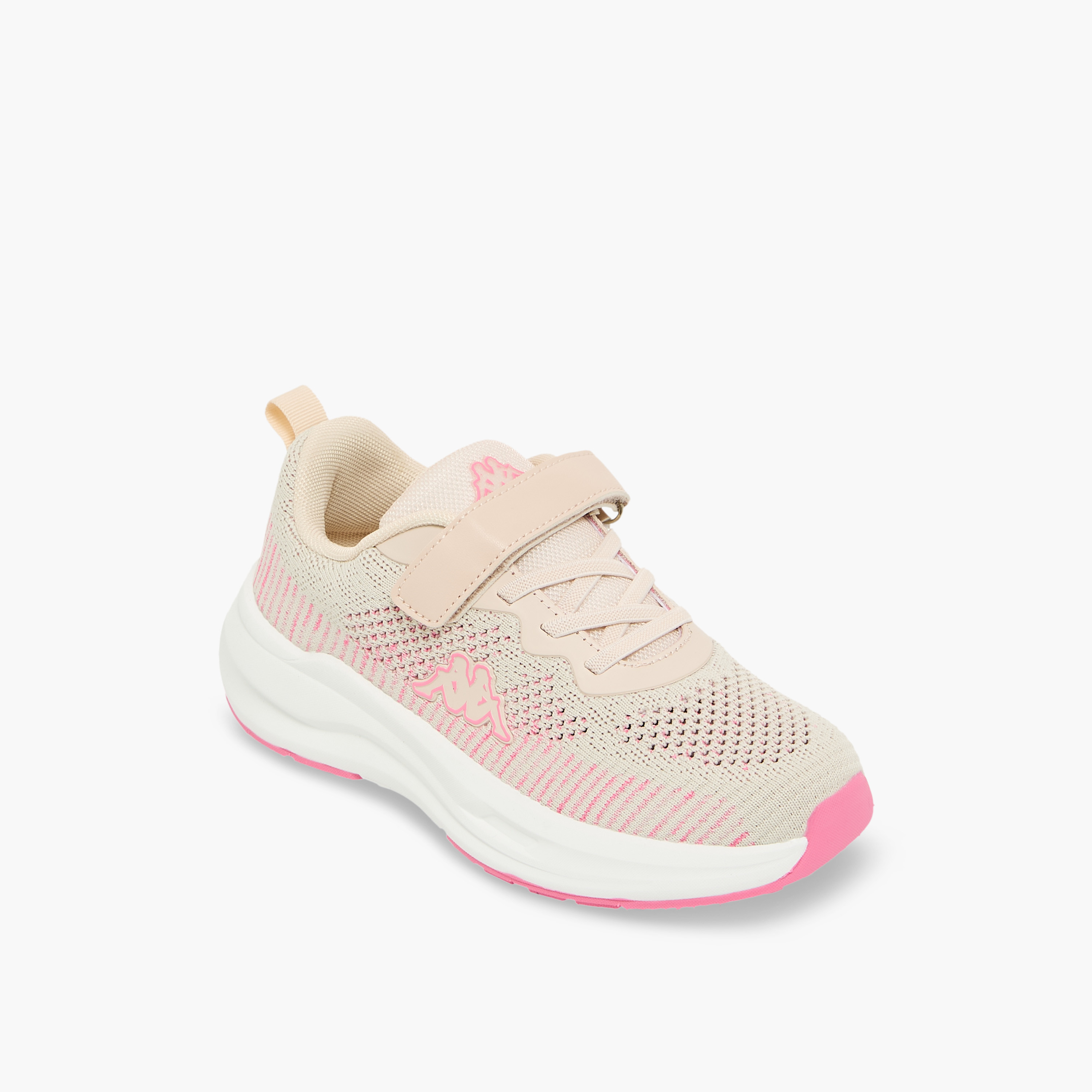 Kappa Girls Hook & Loop Sports Shoes-girls-shoes-sneakers-image-2