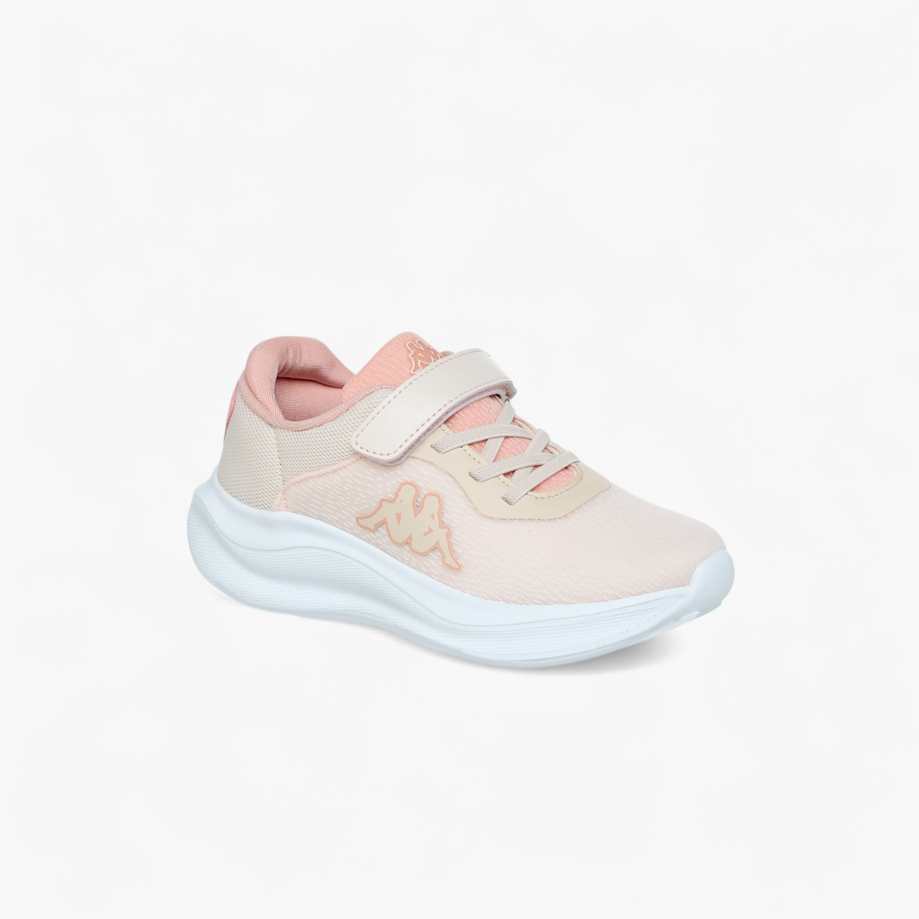 Kappa Girls Logo Print Hook & Loop Walking Shoes-girls-shoes-sneakers-image-2