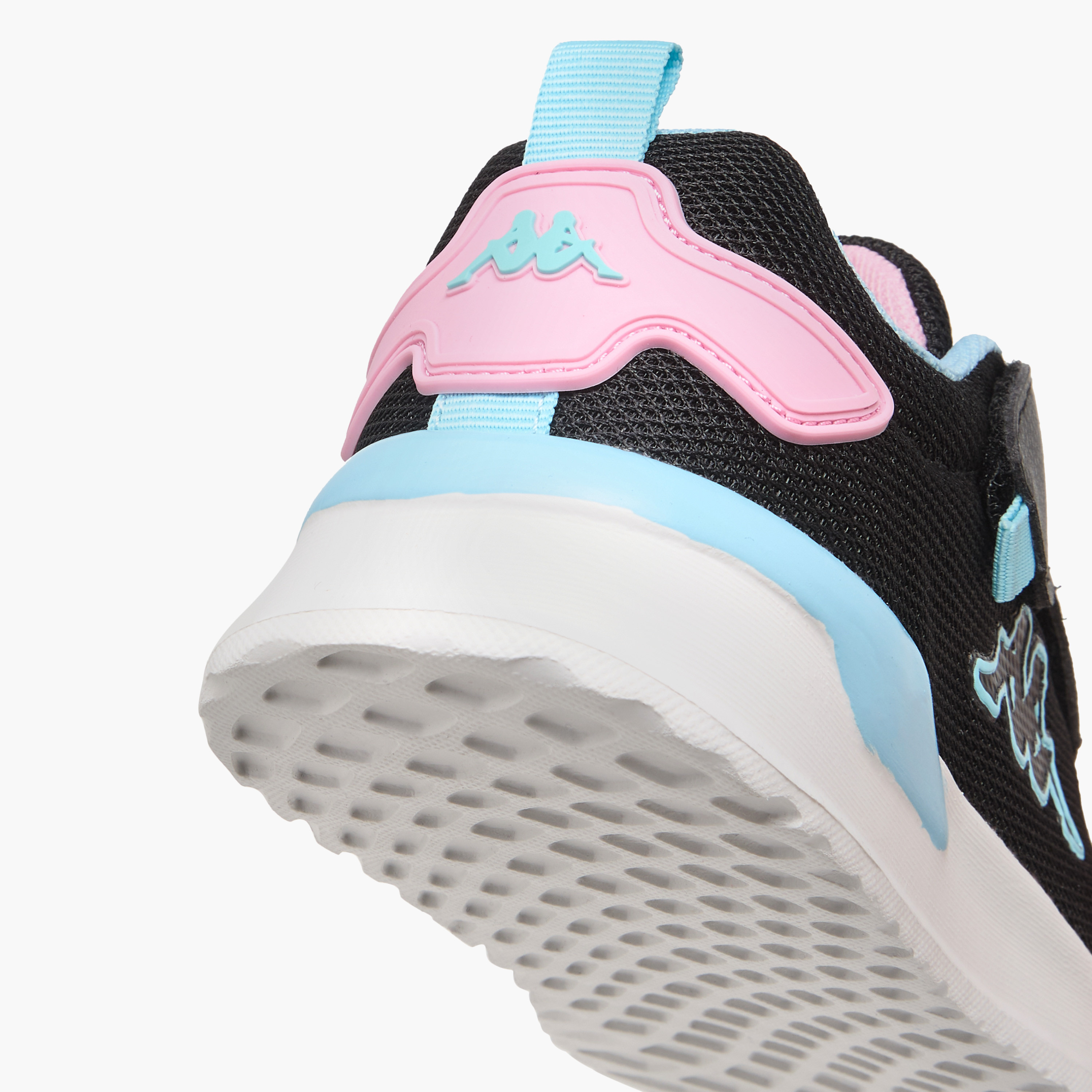 Kappa Girls' Pull Tab Detail Sports Shoes with Hook and Loop Closure-girls-shoes-sneakers-image-5