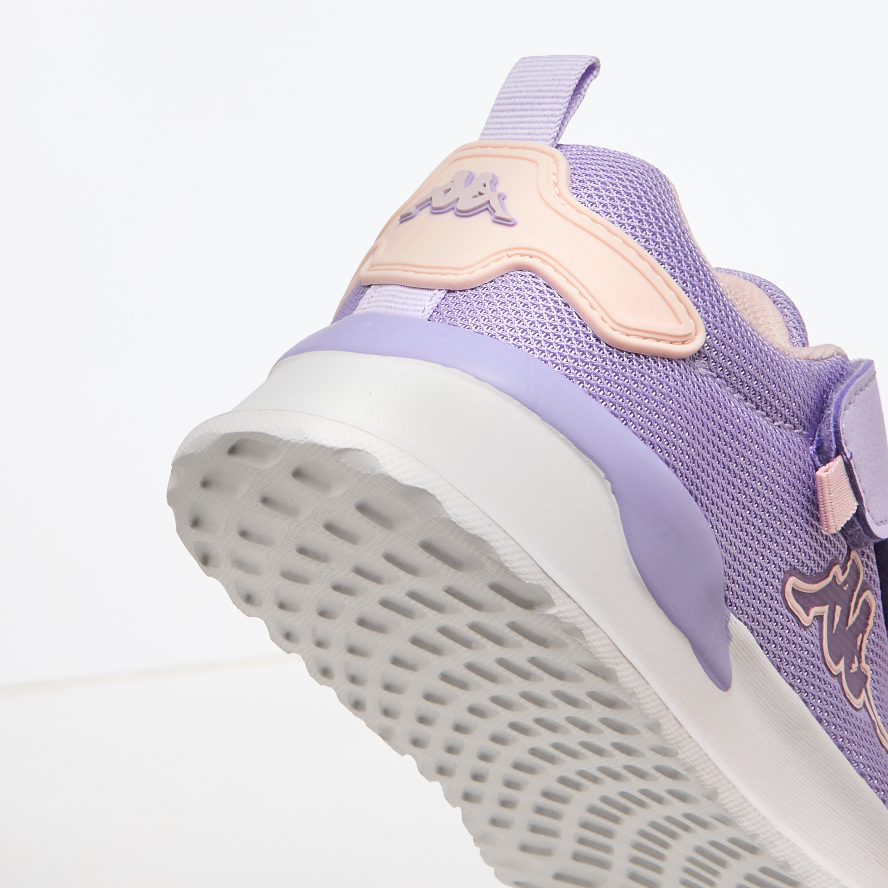 Kappa Girls' Pull Tab Detail Sports Shoes with Hook and Loop Closure-girls-shoes-sneakers-image-5
