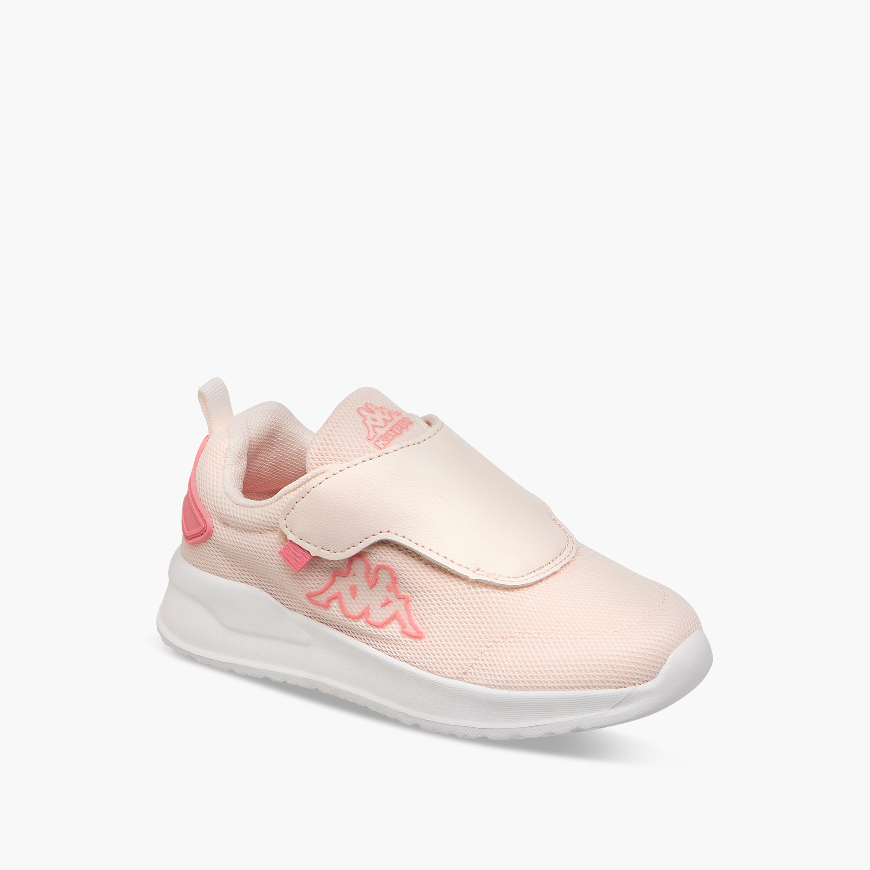 Kappa Girls' Pull Tab Detail Sports Shoes with Hook and Loop Closure-girls-shoes-sneakers-image-2