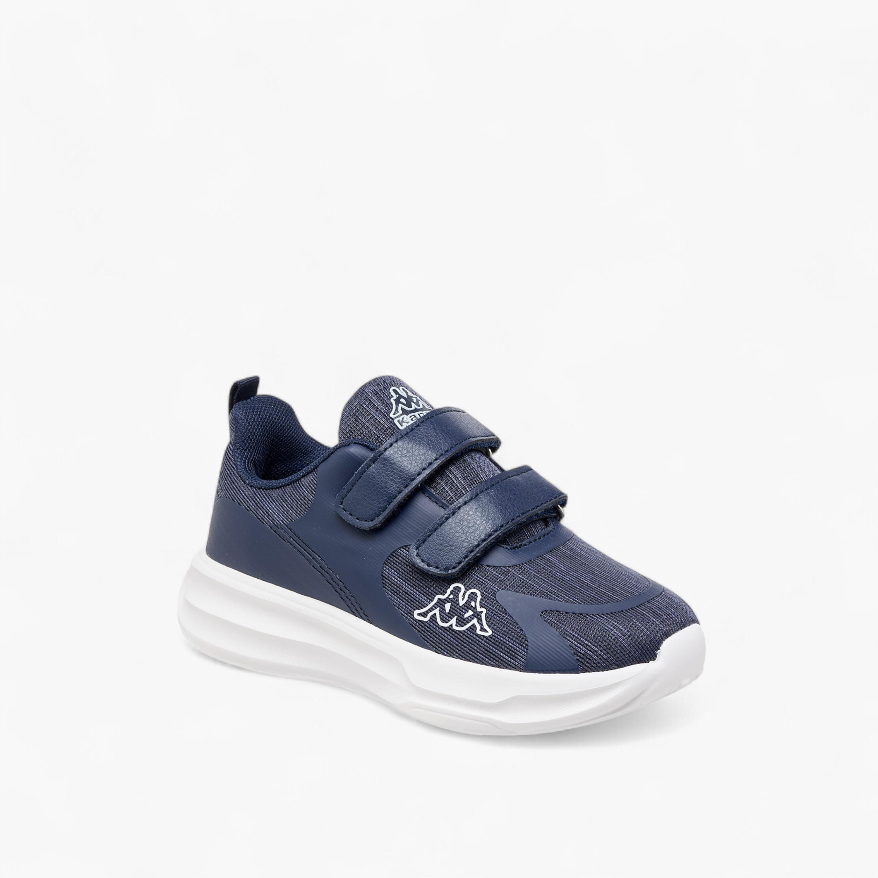 Kappa Kids' Pull Tab Detail Sports Shoes with Hook and Loop Closure-sports-boys-shoes-image-2
