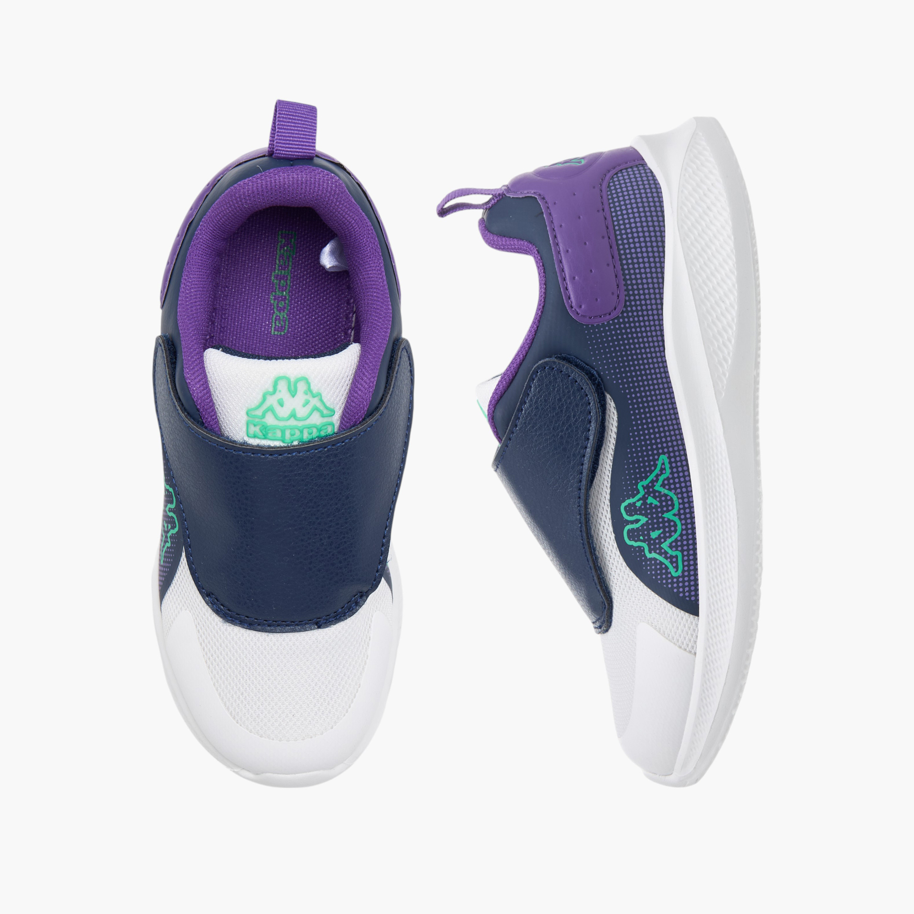 Kappa Boys Hook & Loop Breathable Walking Shoes-sports-boys-shoes-image-1