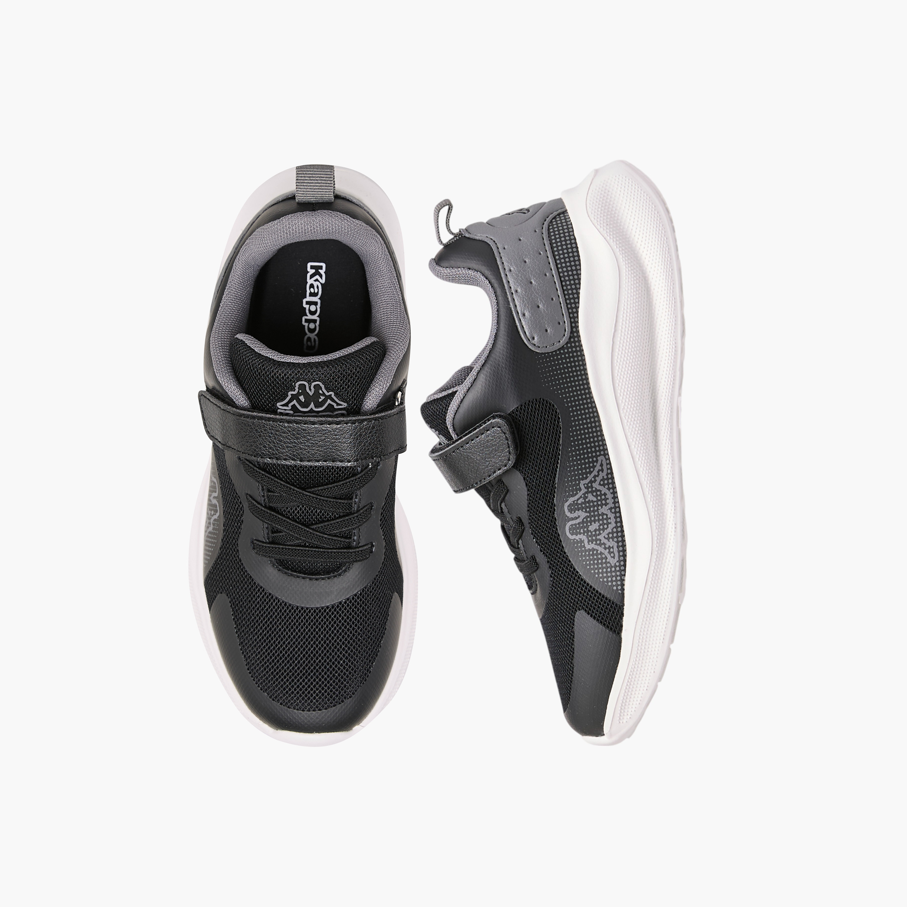 Kappa Kids Hook & Loop Breathable Shoes-girls-shoes-sports-image-1