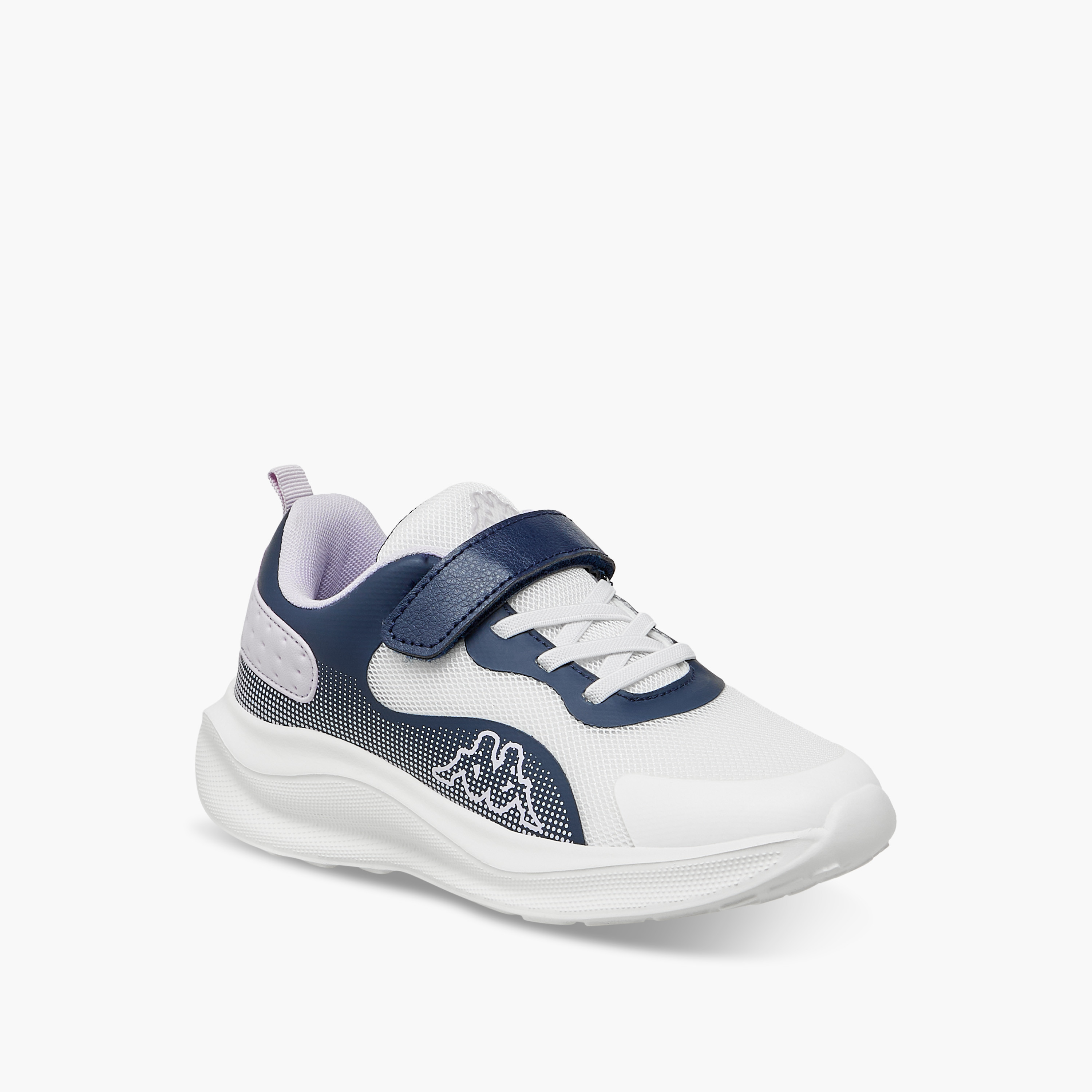 Kappa Girls Panelled Hook & Loop Walking Shoes-girls-shoes-sports-image-2