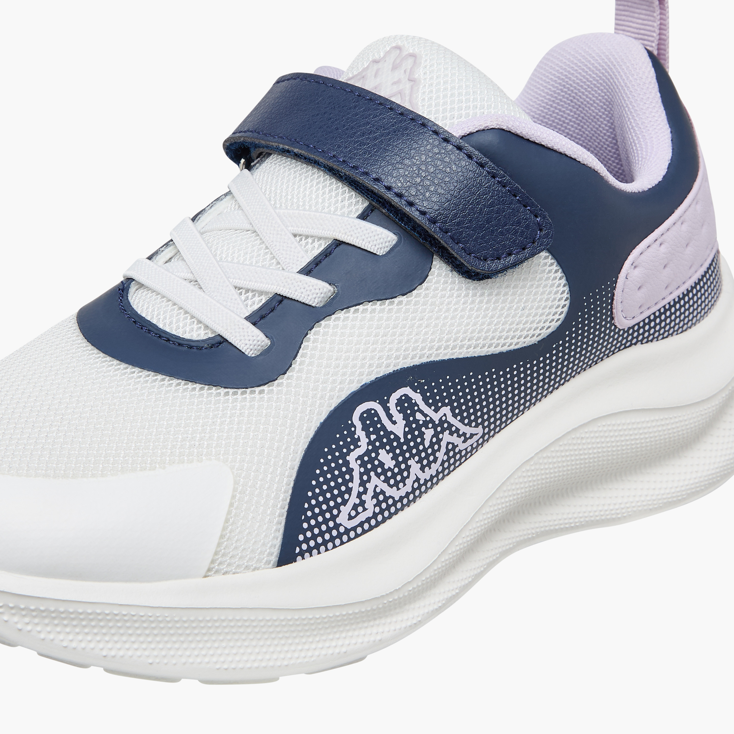 Kappa Girls Panelled Hook & Loop Walking Shoes-girls-shoes-sports-image-4