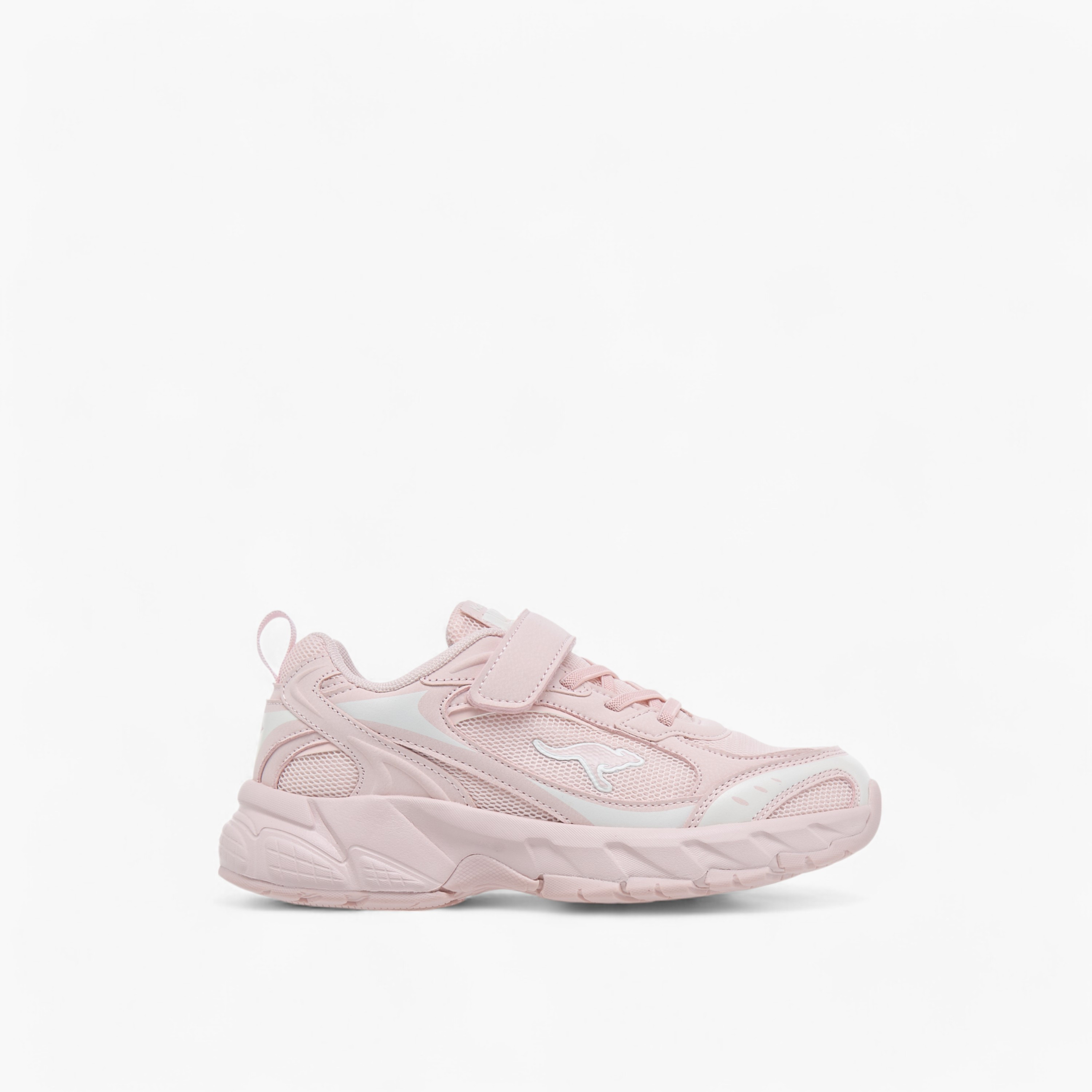 Kangaroos Girls Logo Detail Hook & Loop Walking Shoes-girls-shoes-sneakers-image-3
