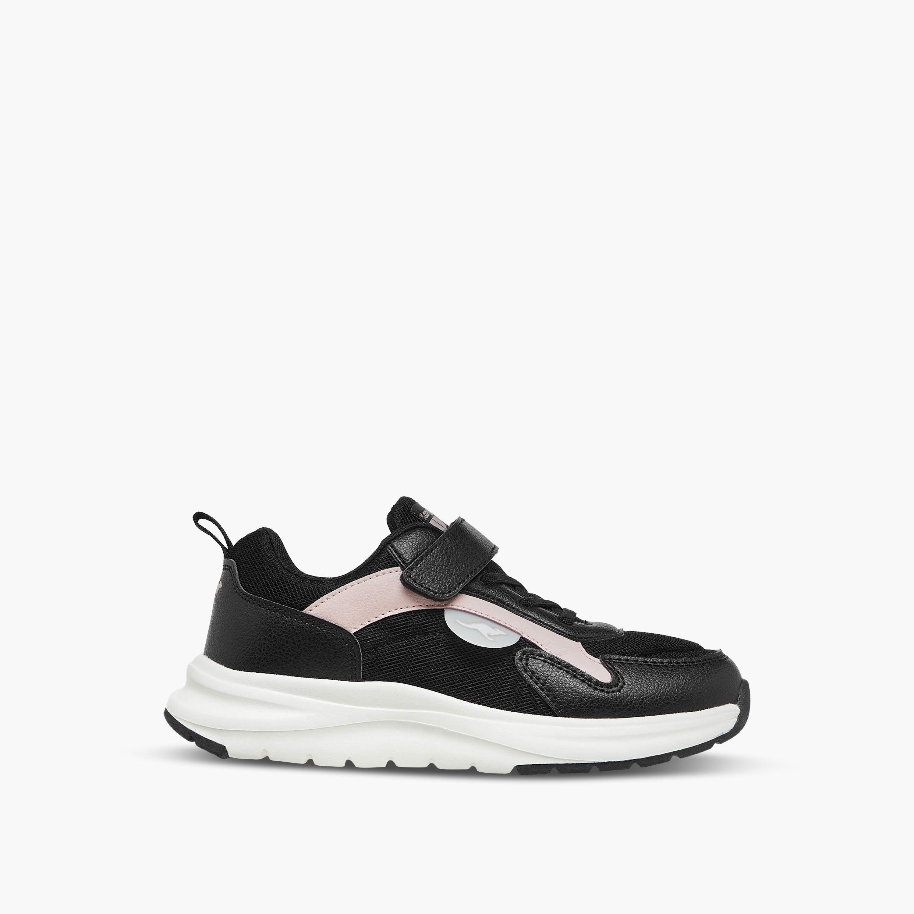 Kangaroos Girls Hook & Loop Walking Shoes-sports-girls-shoes-image-3