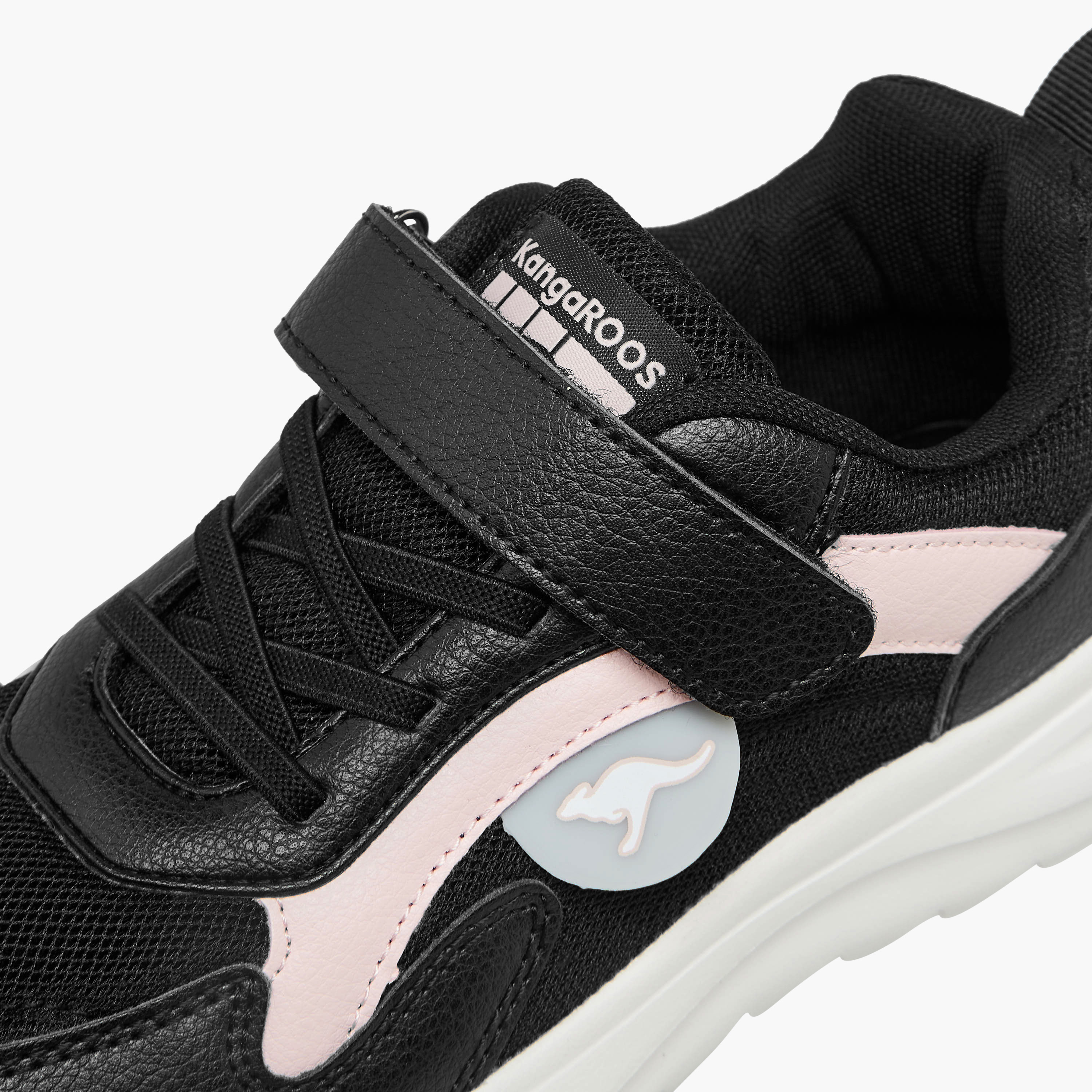 Kangaroos Girls Hook & Loop Walking Shoes-sports-girls-shoes-image-4