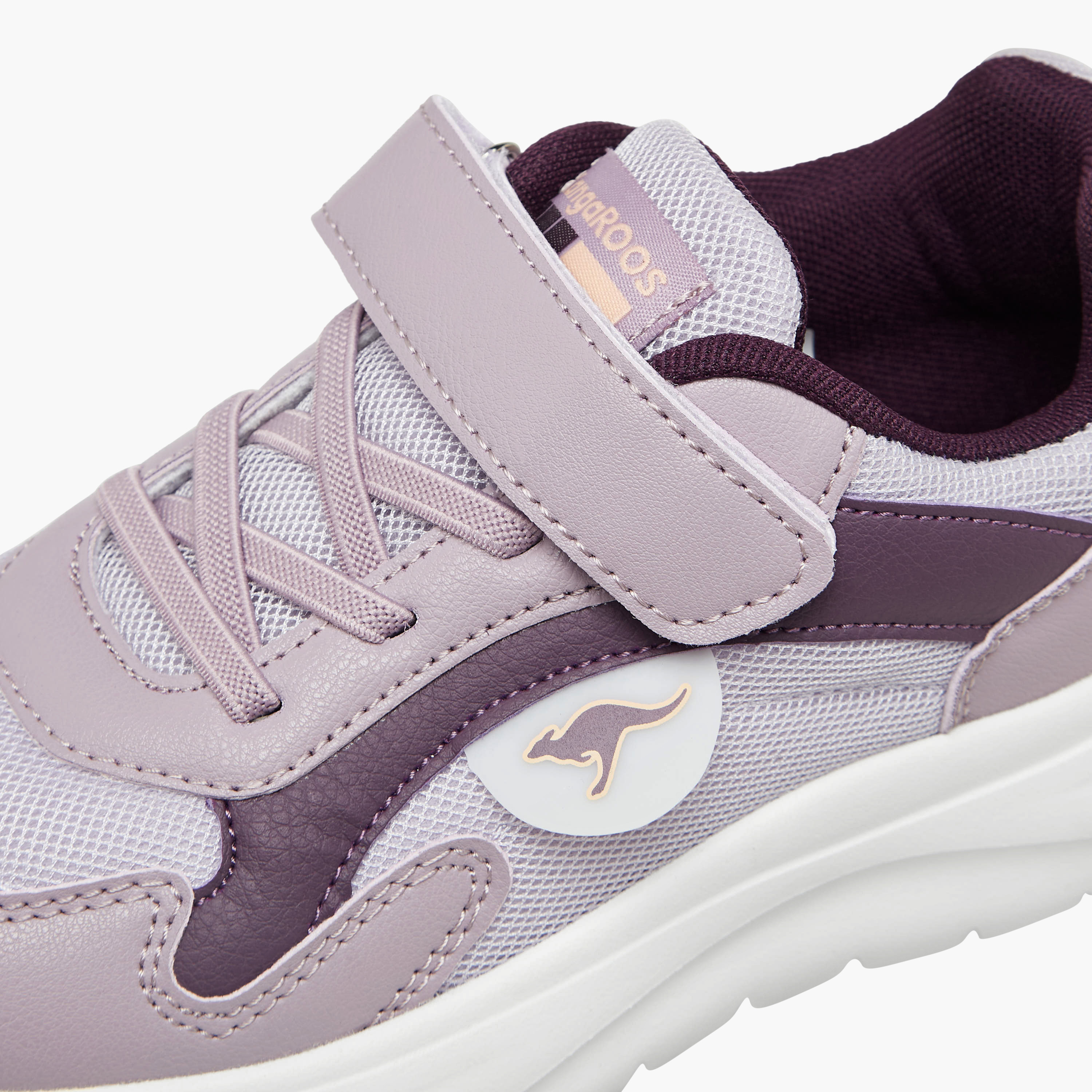 Kangaroos Girls Hook & Loop Walking Shoes-girls-shoes-sports-image-4