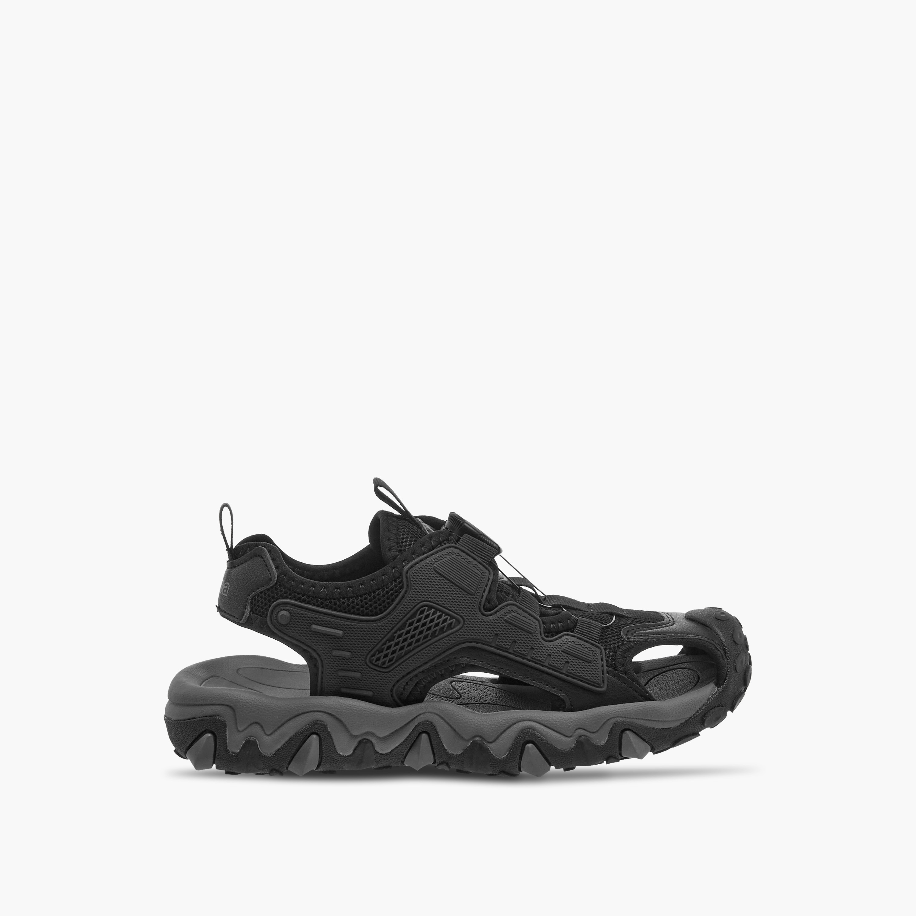 صندل بارز الملمس بإبزيم إغلاق دوّار للأولاد من كابا-boys-shoes-sandals-image-2