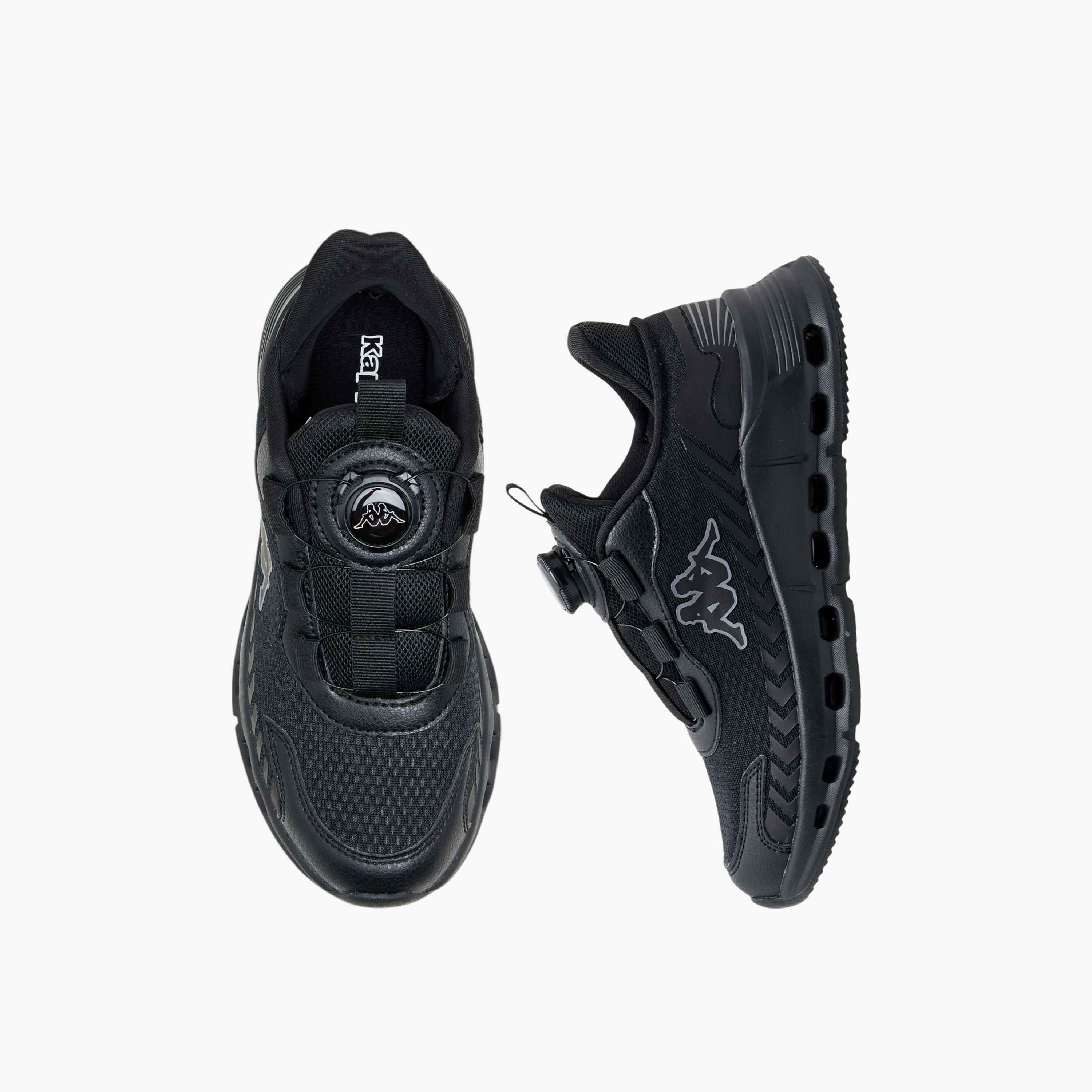 Kappa Kids Drawstring Cushioned Sole Walking Shoes-boys-shoes-sneakers-image-1