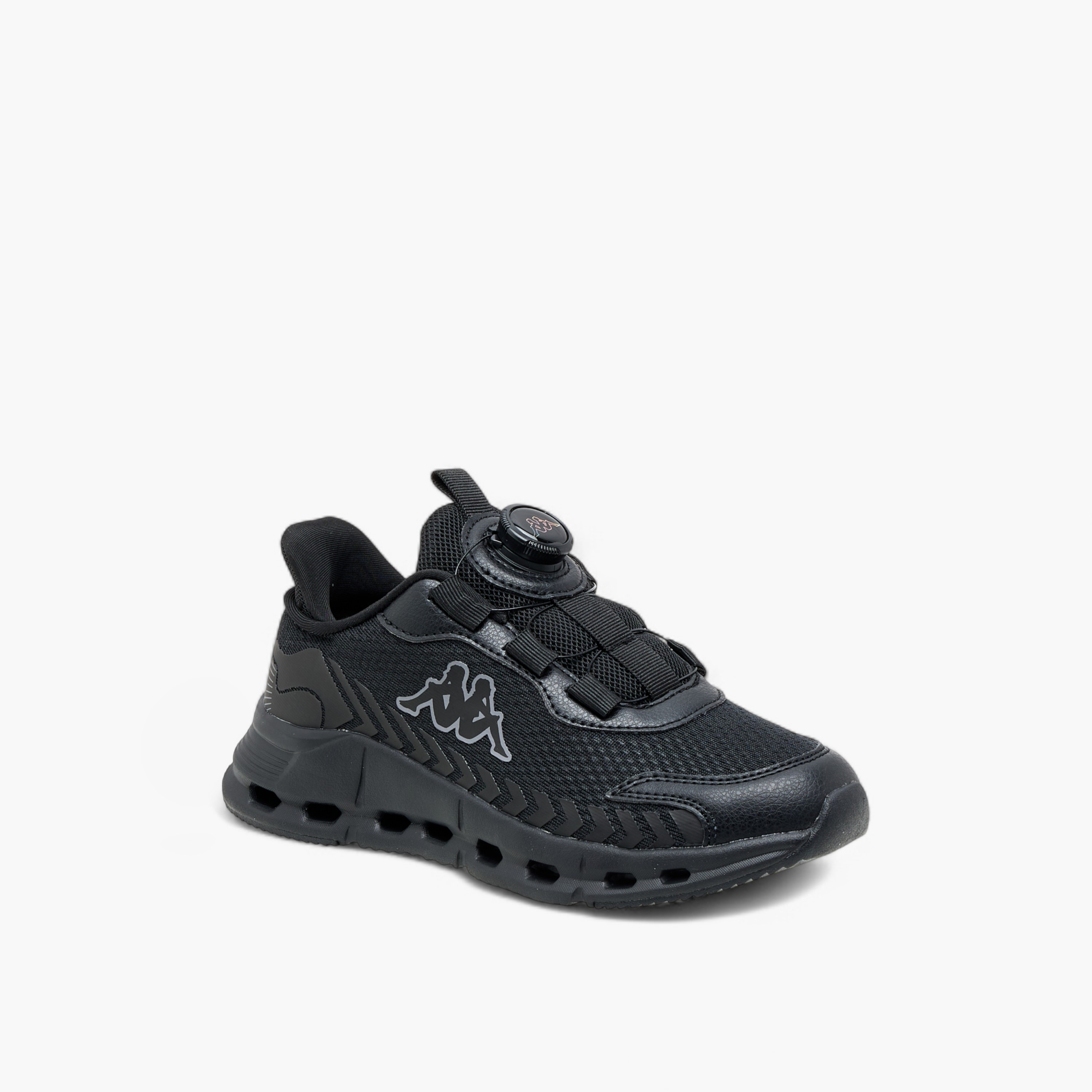 Kappa Kids Drawstring Cushioned Sole Walking Shoes-boys-shoes-sneakers-image-2