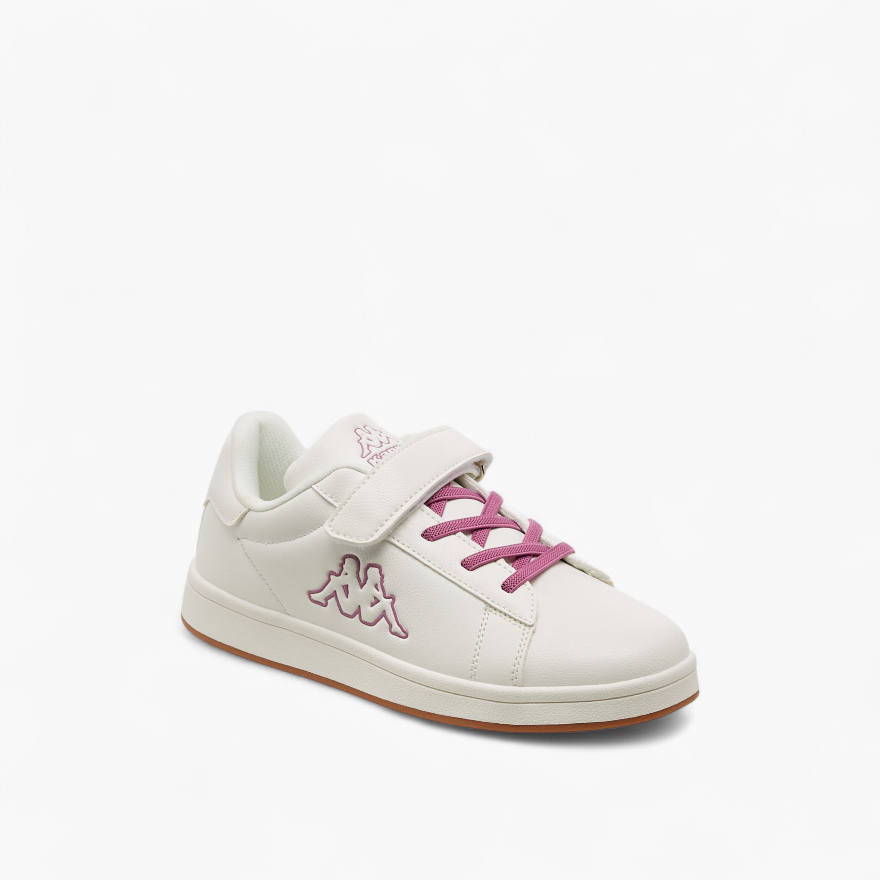 Kappa Girls Logo Embossed Hook & Loop Walking Shoes-girls-shoes-sneakers-image-2