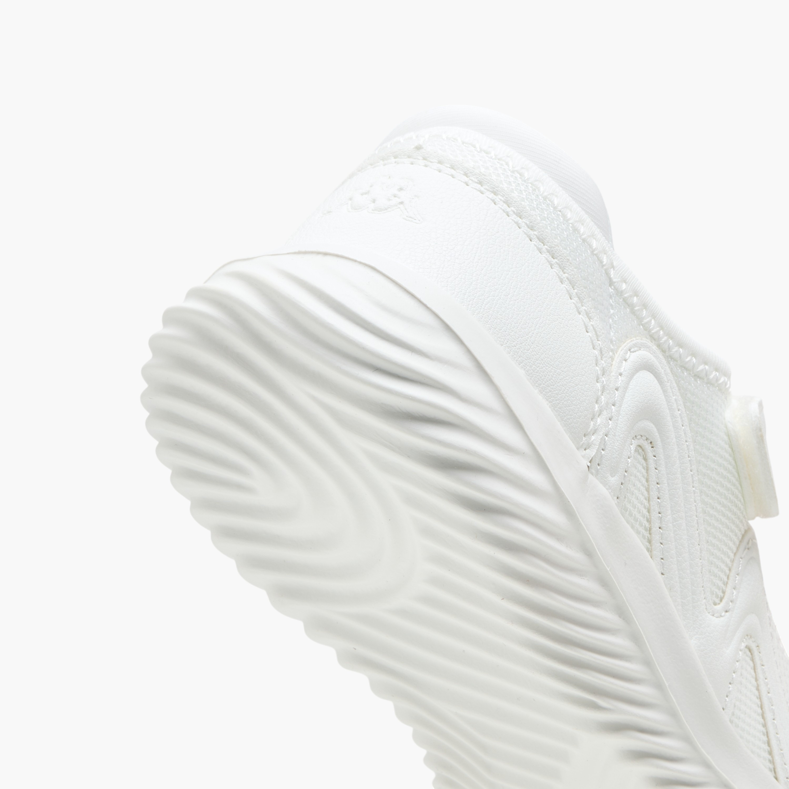 Kappa Girls' Logo Textured Mary Jane School Shoes with Hook and Loop Closure-girls-shoes-maryjanes-image-5