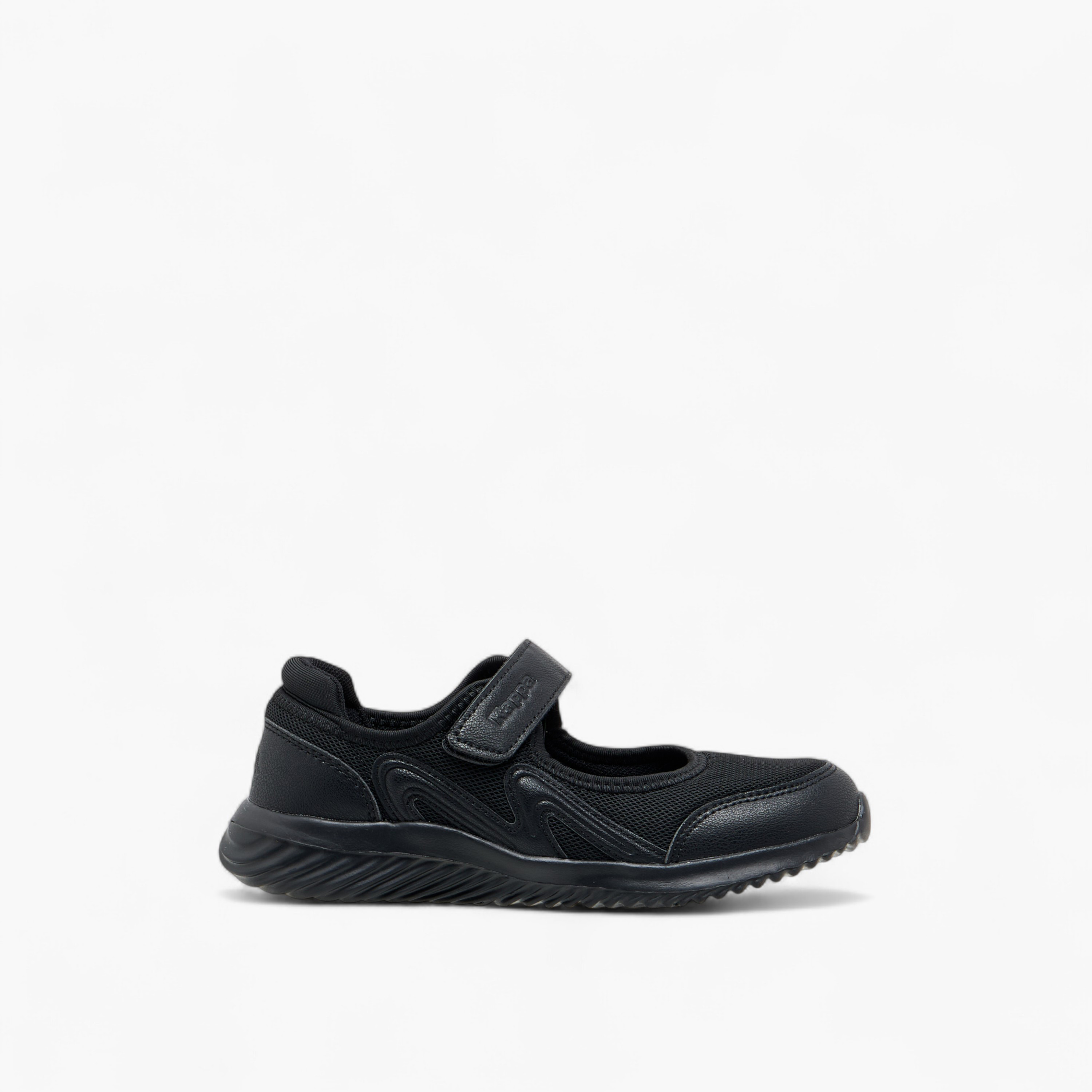 Kappa Girls' Textured School Shoes with Hook and Loop Closure-girls-shoes-schoolshoes-image-3