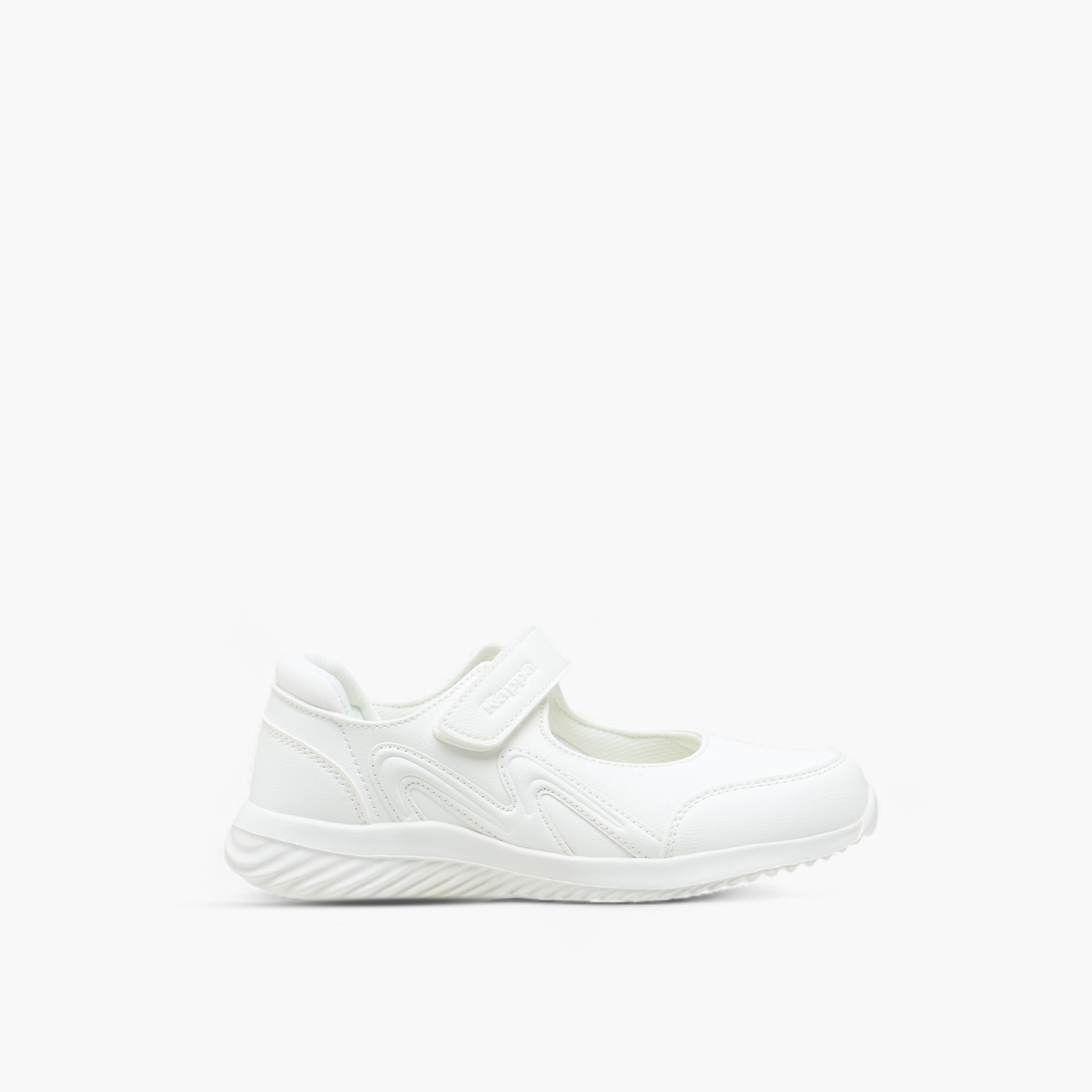 Kappa Girls' Textured School Shoes with Hook and Loop Closure-girls-shoes-schoolshoes-image-3