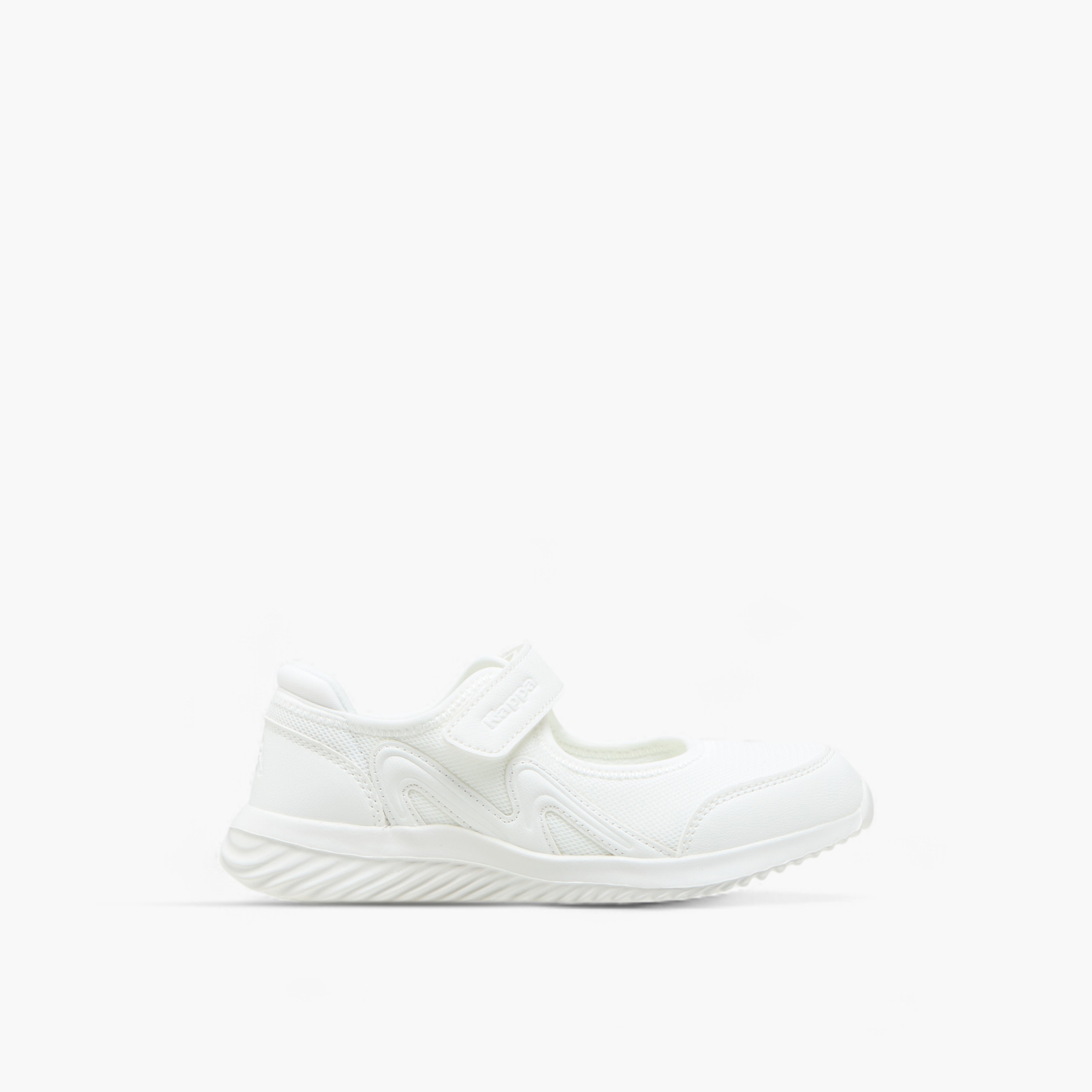Kappa Girls' Textured School Shoes with Hook and Loop Closure-girls-shoes-schoolshoes-image-3