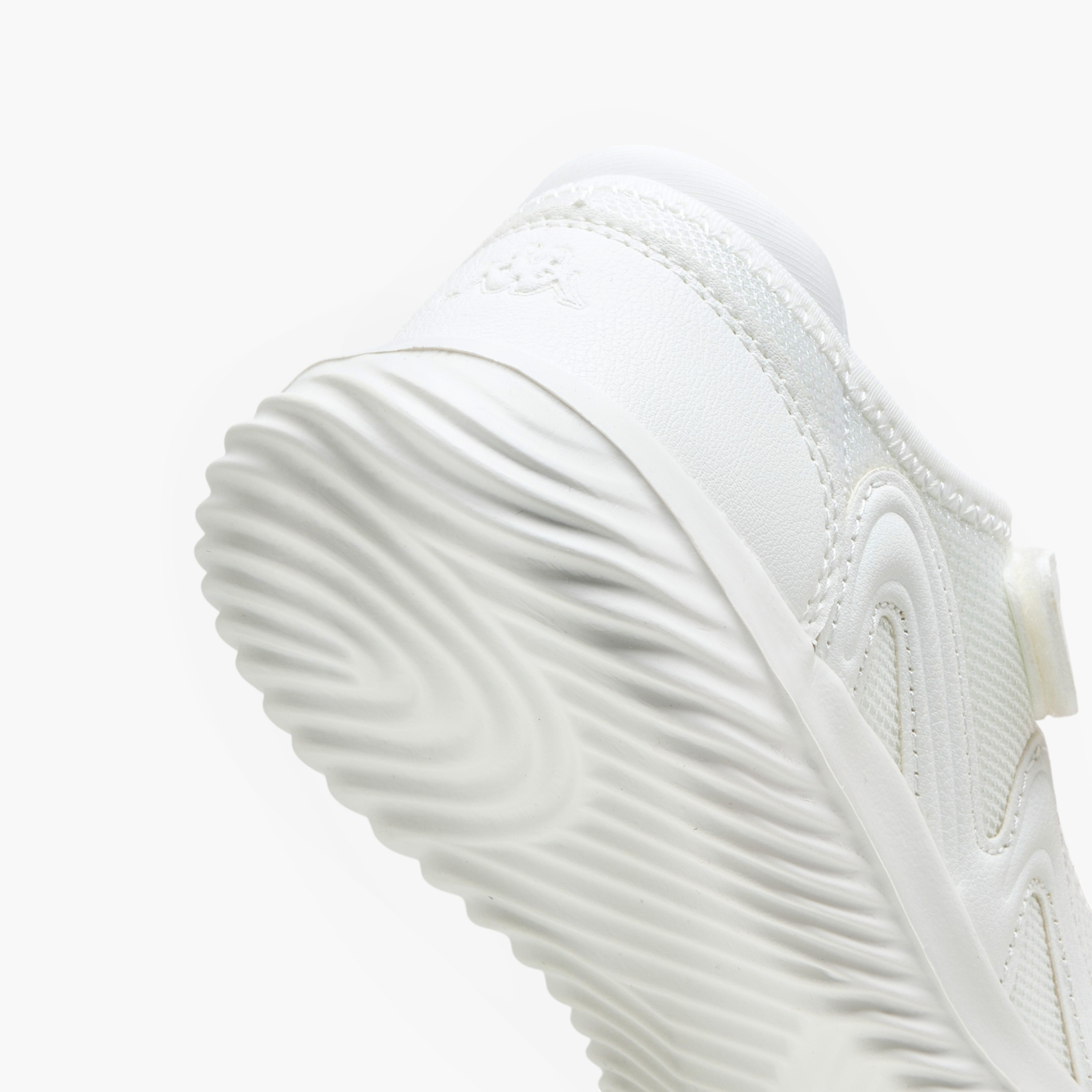 Kappa Girls' Textured School Shoes with Hook and Loop Closure-girls-shoes-schoolshoes-image-5
