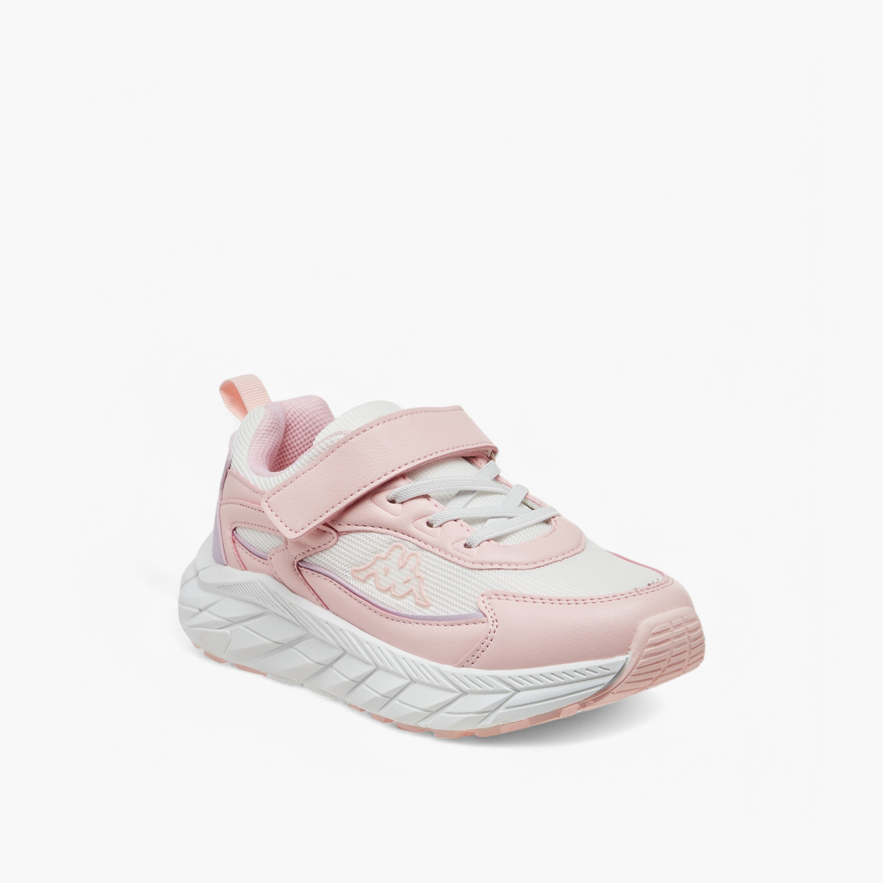 حذاء مشي بشريط لاصق وتفاصيل الشعار للبنات من كابا-girls-shoes-sneakers-image-2