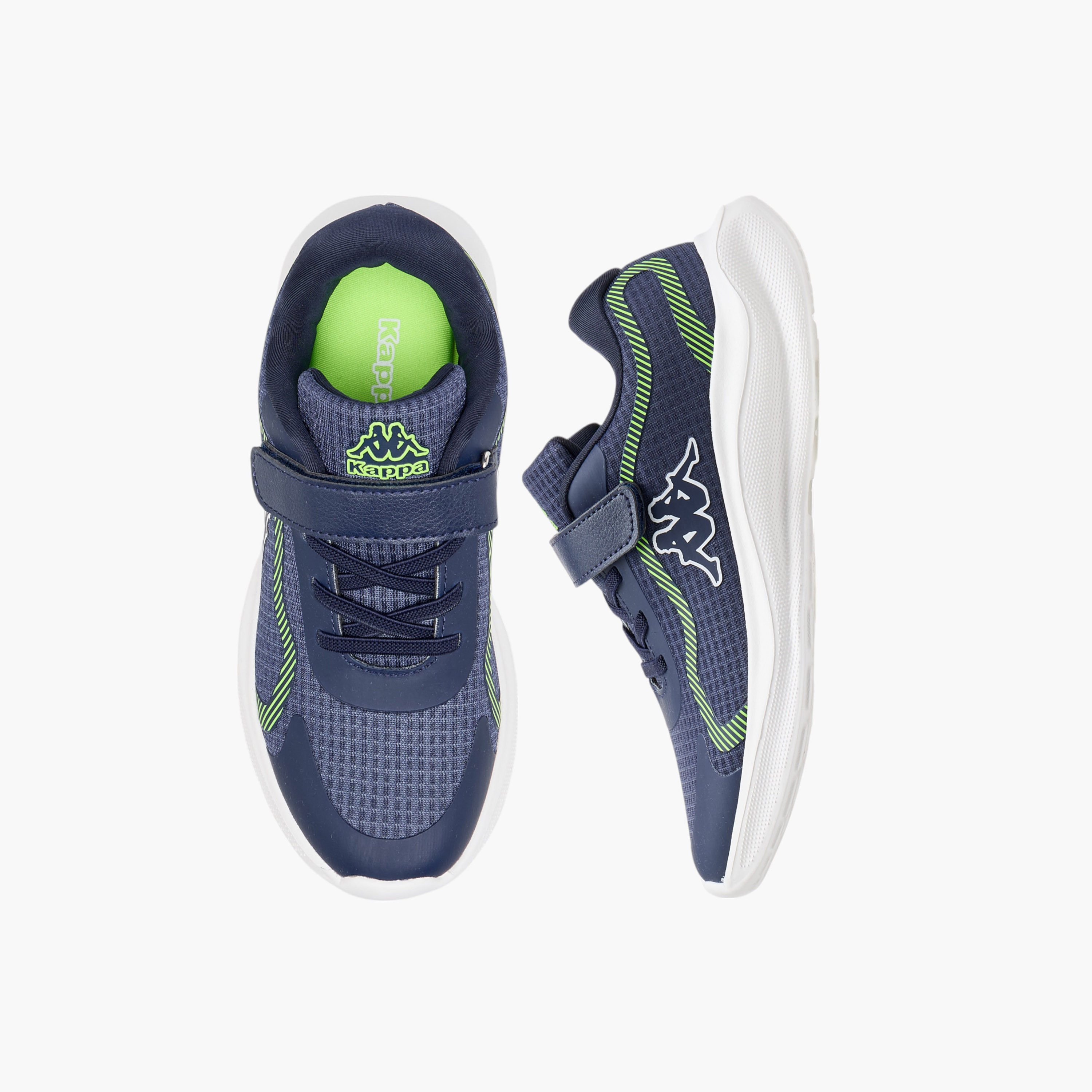 Kappa Boys Hook & Loop Durable Walking Shoes-boys-shoes-sports-image-1