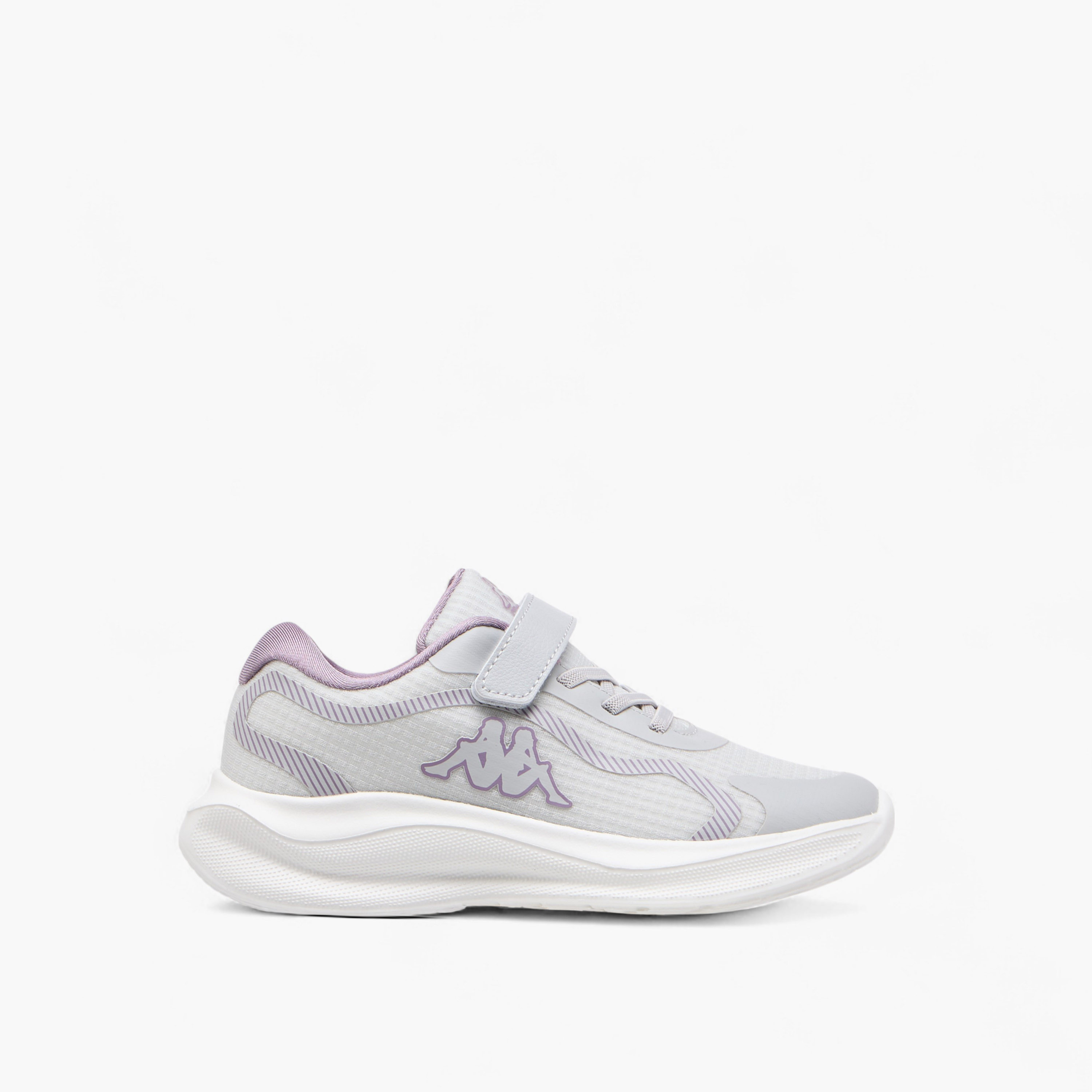Kappa Girls' Textured Sports Shoes with Hook and Loop Closure-girls-shoes-sneakers-image-3