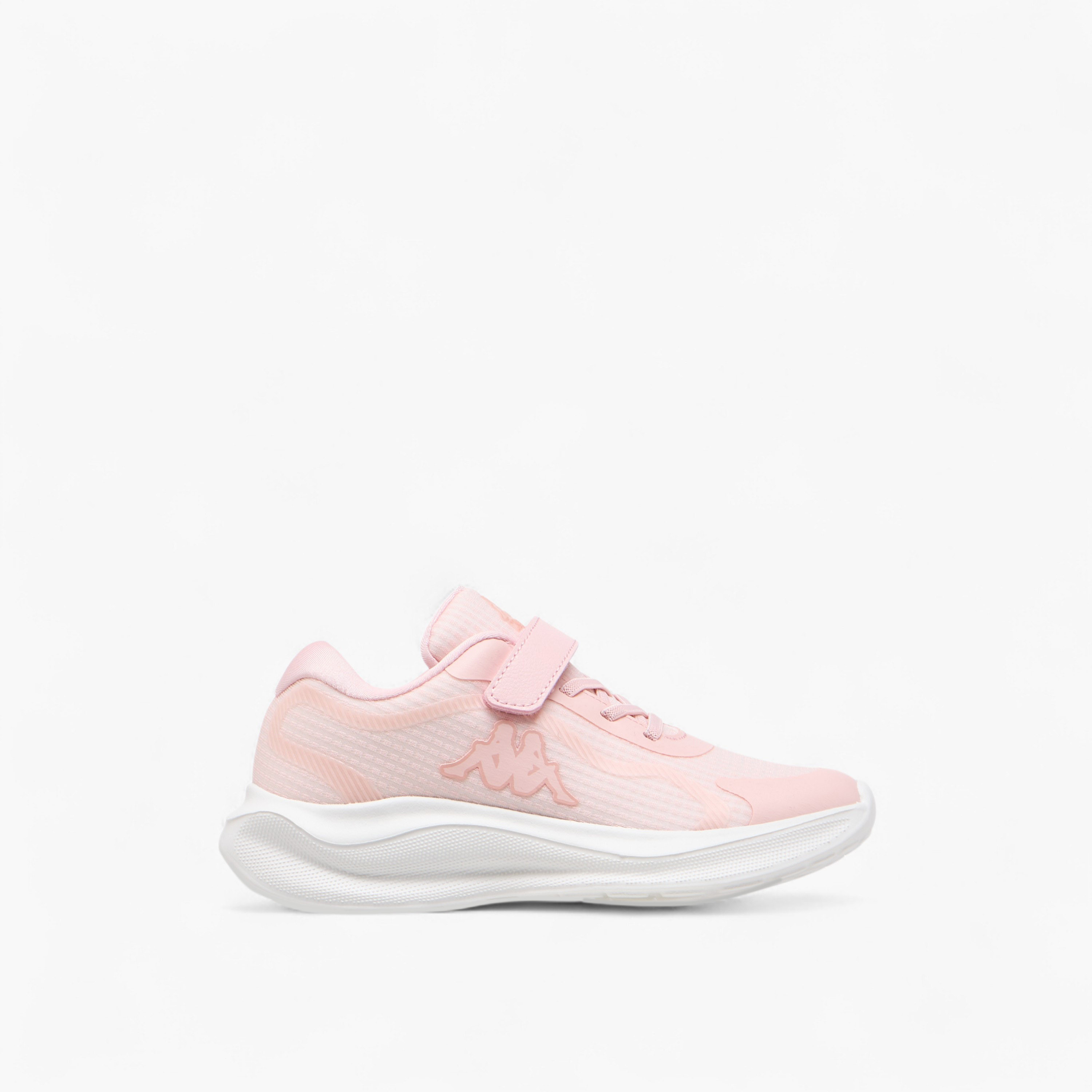 Kappa Girls' Textured Sports Shoes with Hook and Loop Closure-girls-shoes-sneakers-image-3