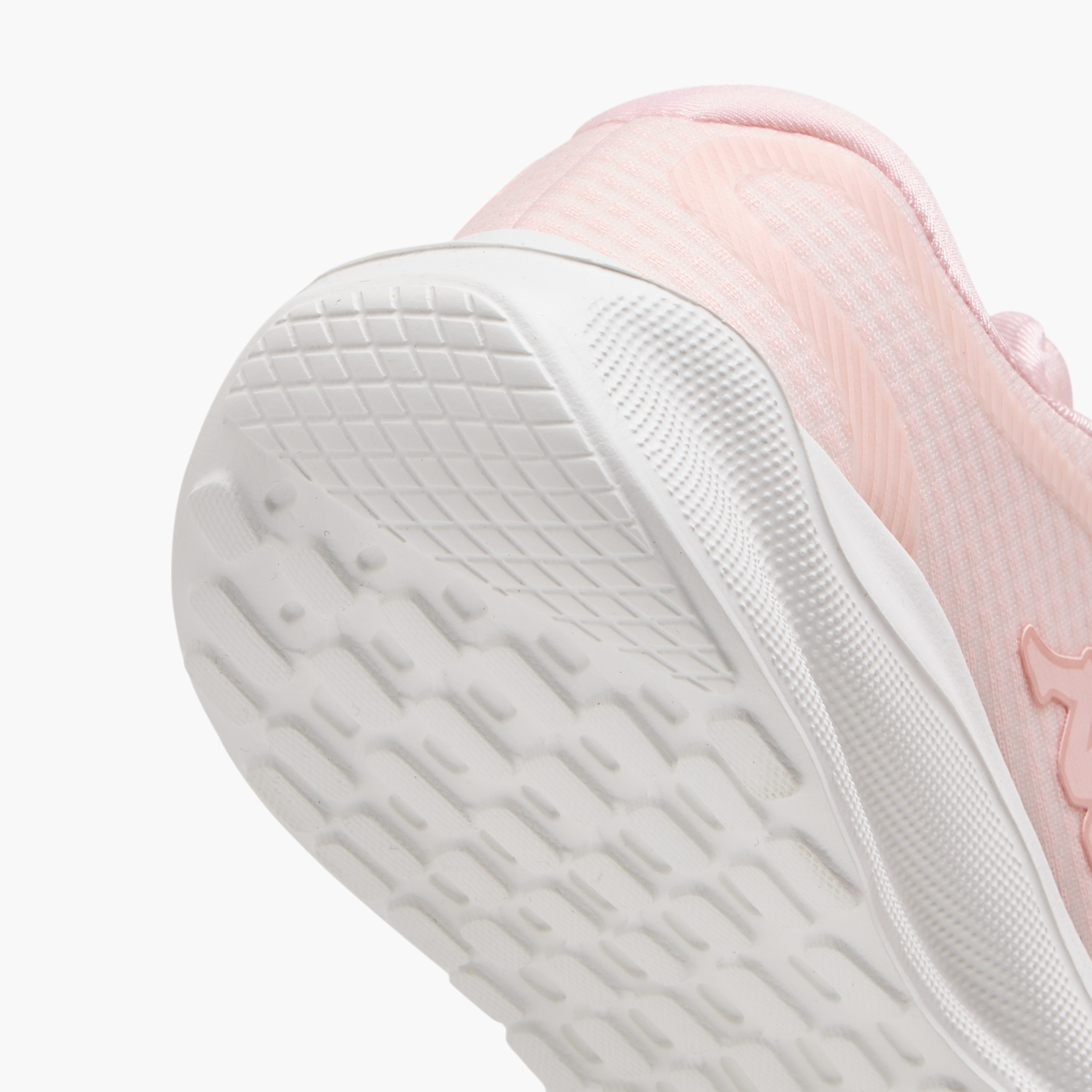 Kappa Girls' Textured Sports Shoes with Hook and Loop Closure-girls-shoes-sneakers-image-5