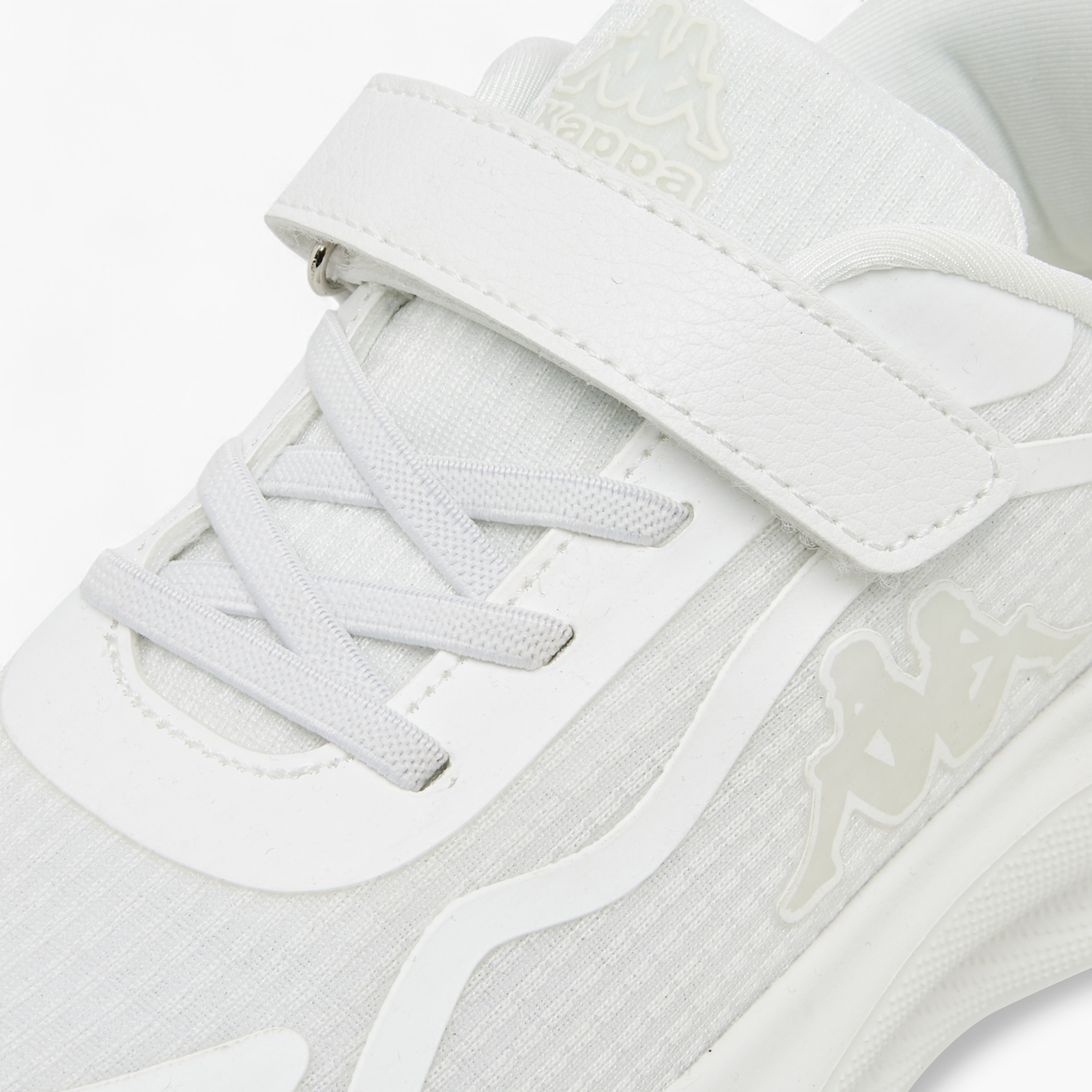 Kappa Girls Logo Print Hook & Loop Walking Shoes-girls-shoes-sports-image-4