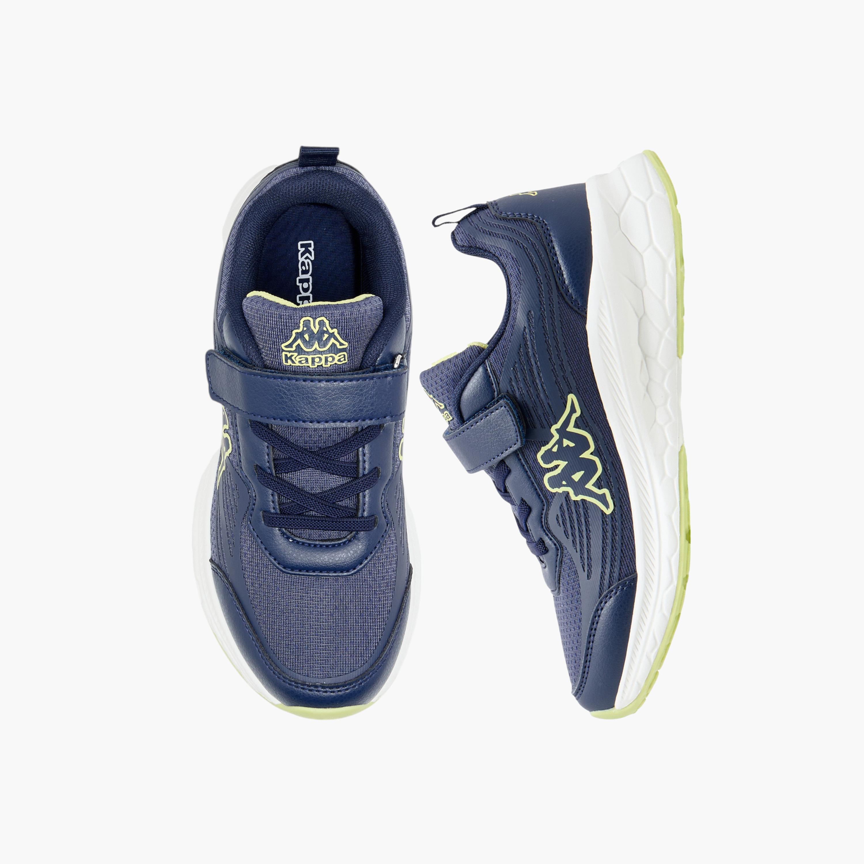 Kappa Kids Hook & Loop Cushioned Sole Walking Shoes-boys-shoes-sneakers-image-1