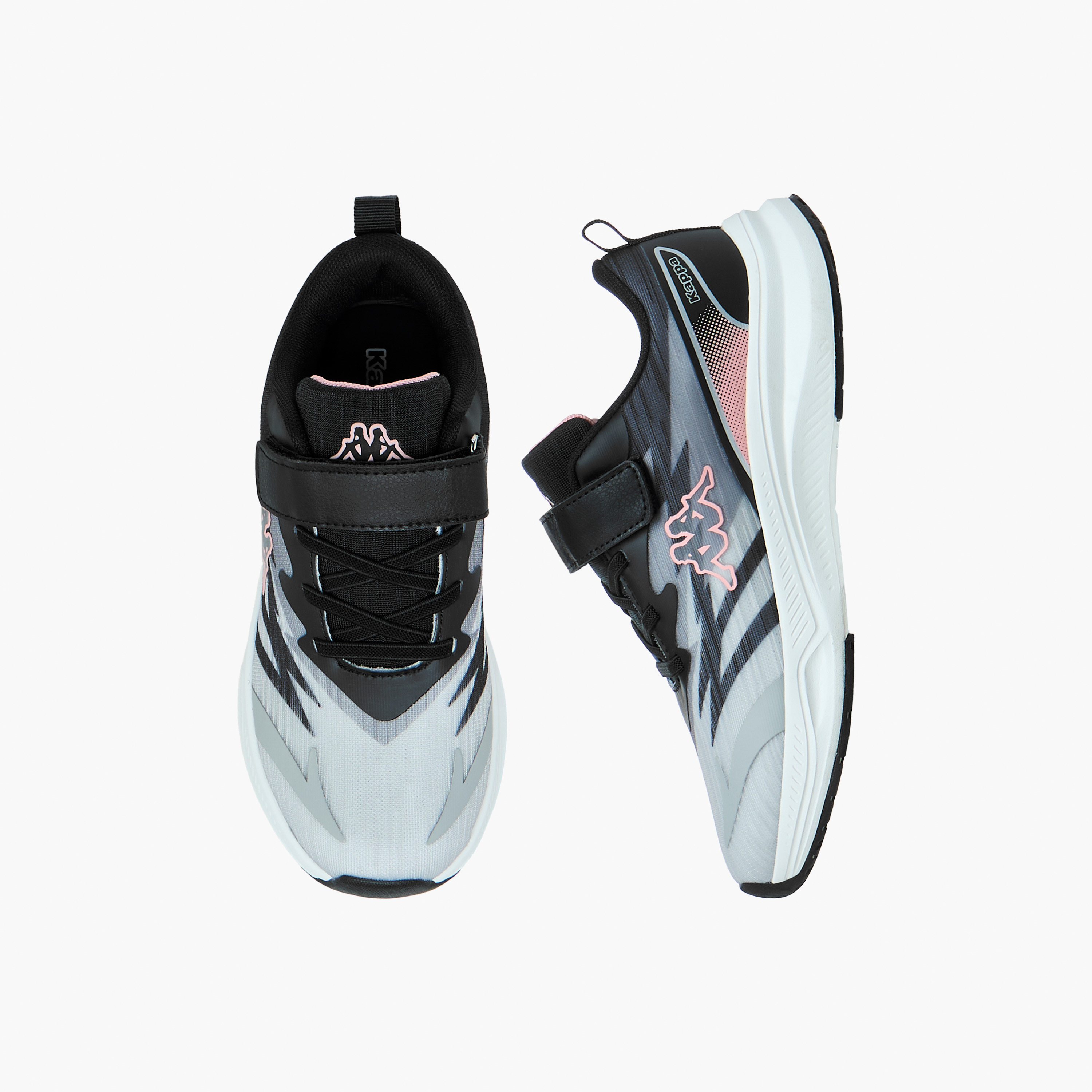 حذاء مشي بشريط لاصق وطبعات للبنات من كابا-girls-shoes-sneakers-image-1