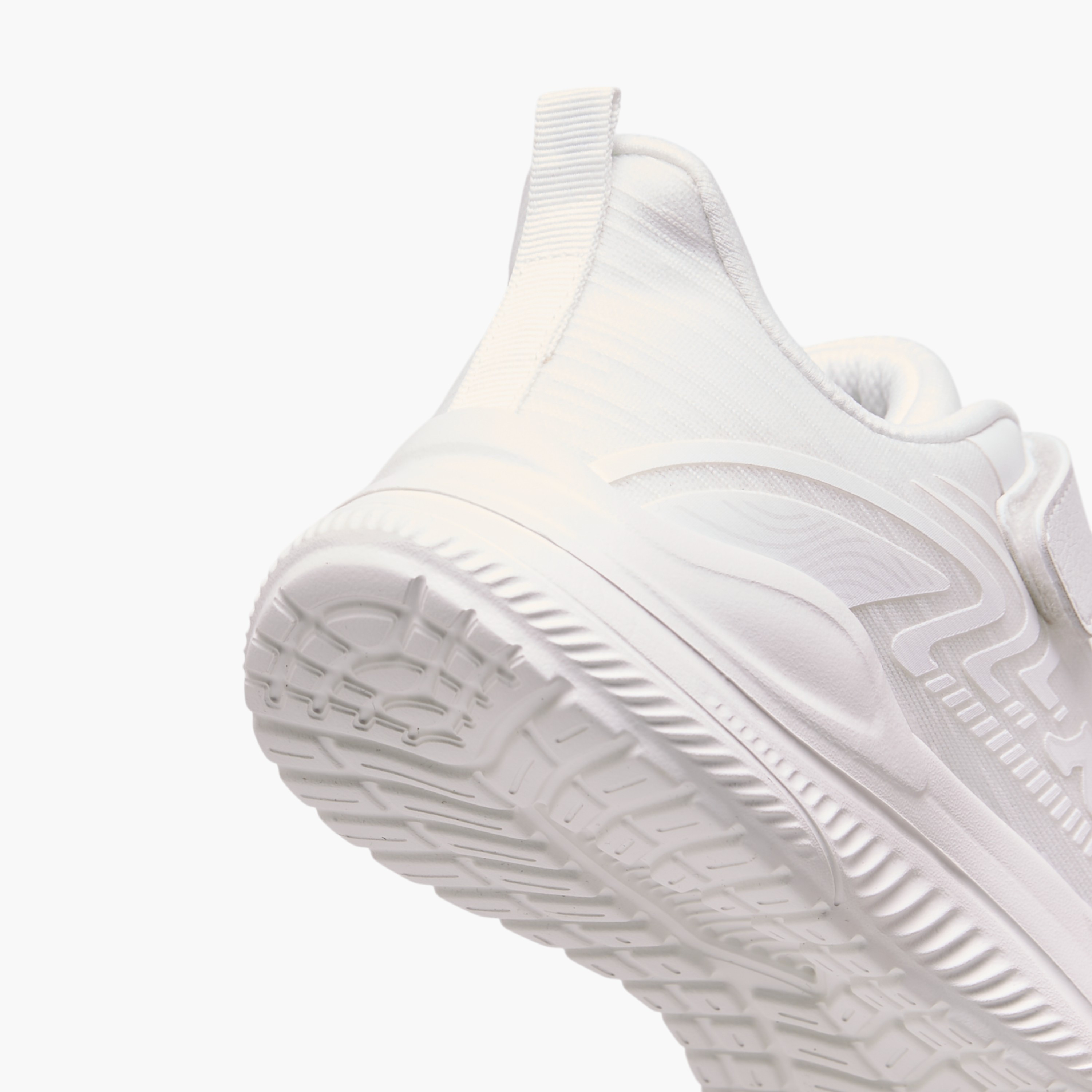 Kappa Girls Logo Print Hook & Loop Walking Shoes-sports-girls-shoes-image-5