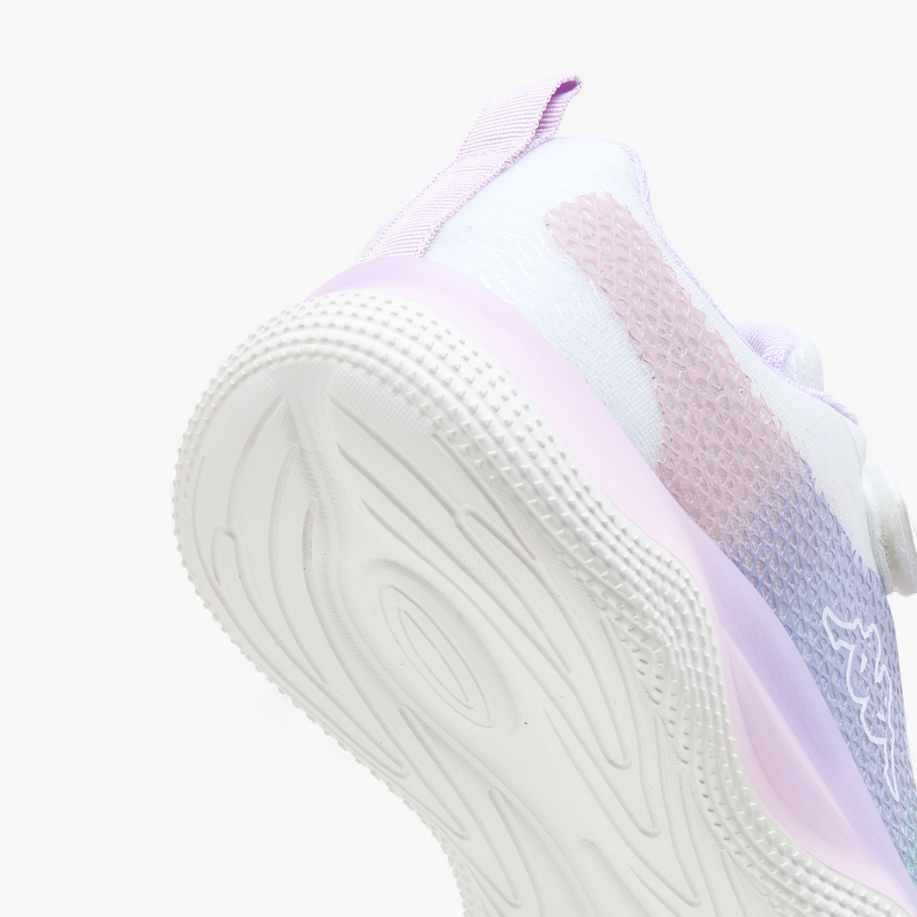 Kappa Girls' Logo Print Sports Shoes with Hook and Loop Closure-girls-shoes-sneakers-image-5