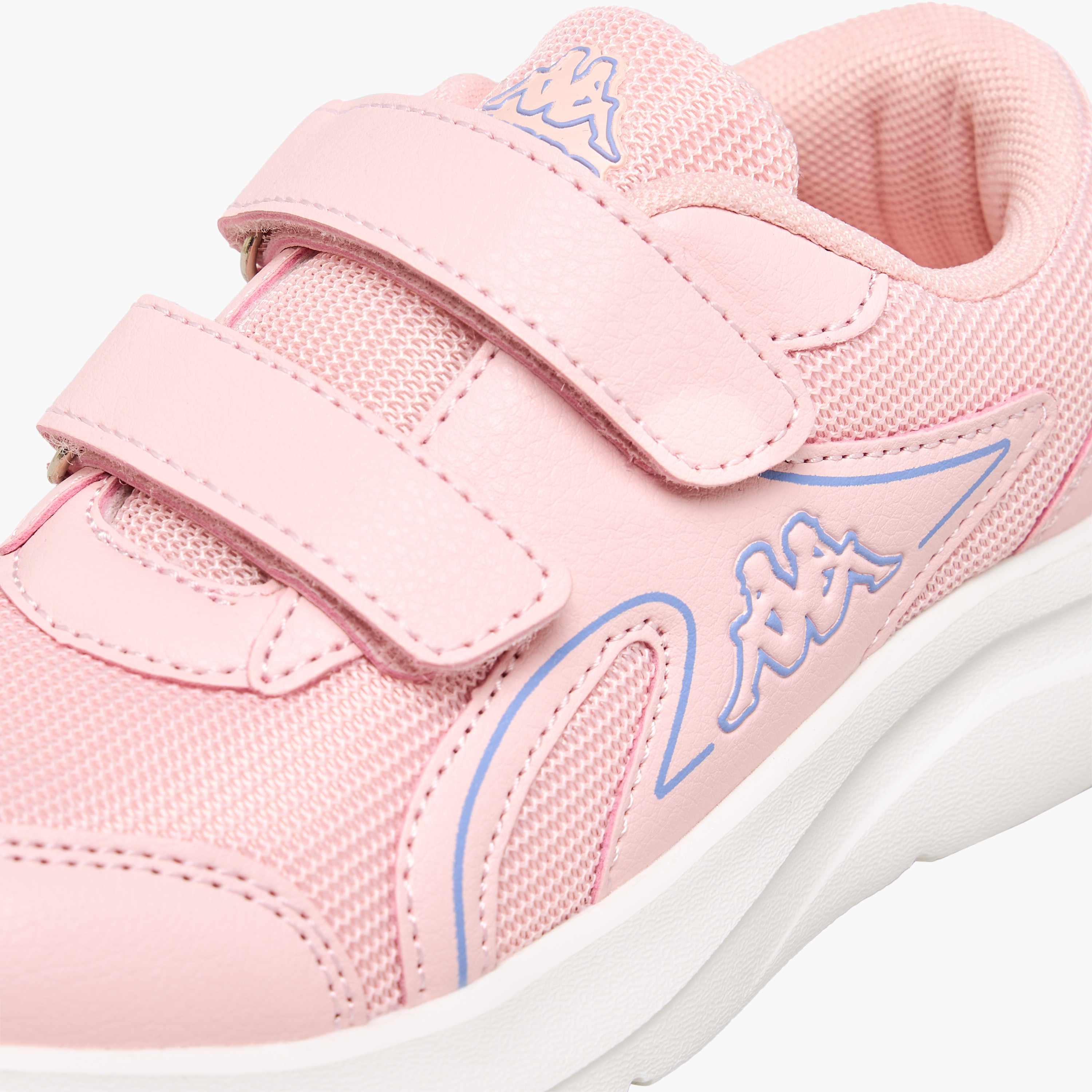 حذاء رياضي بشريط لاصق وطبعات شعار للبنات من كابا-girls-shoes-sneakers-image-4