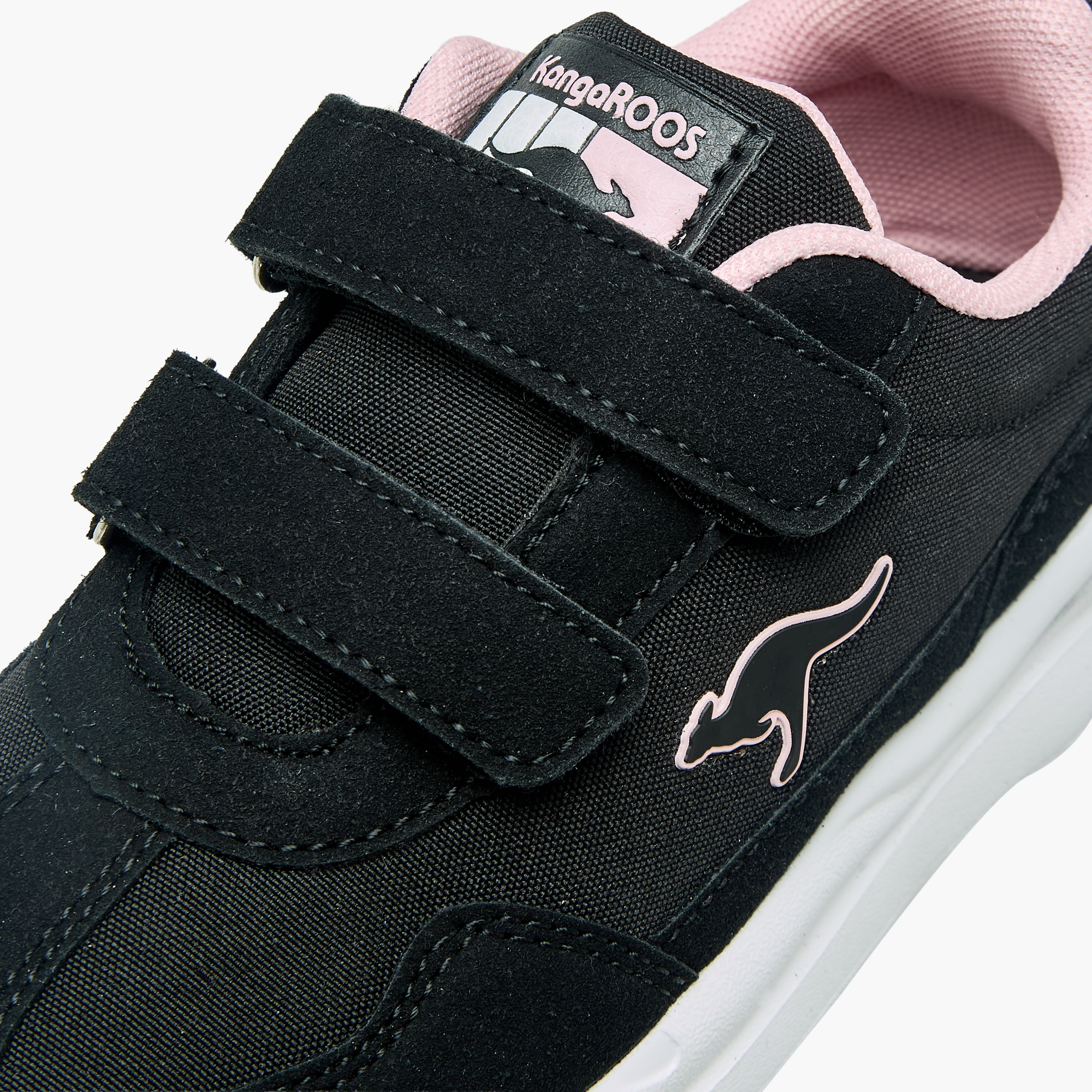 KangaROOS Girls Hook & Loop Sports Shoes-girls-shoes-sports-image-4