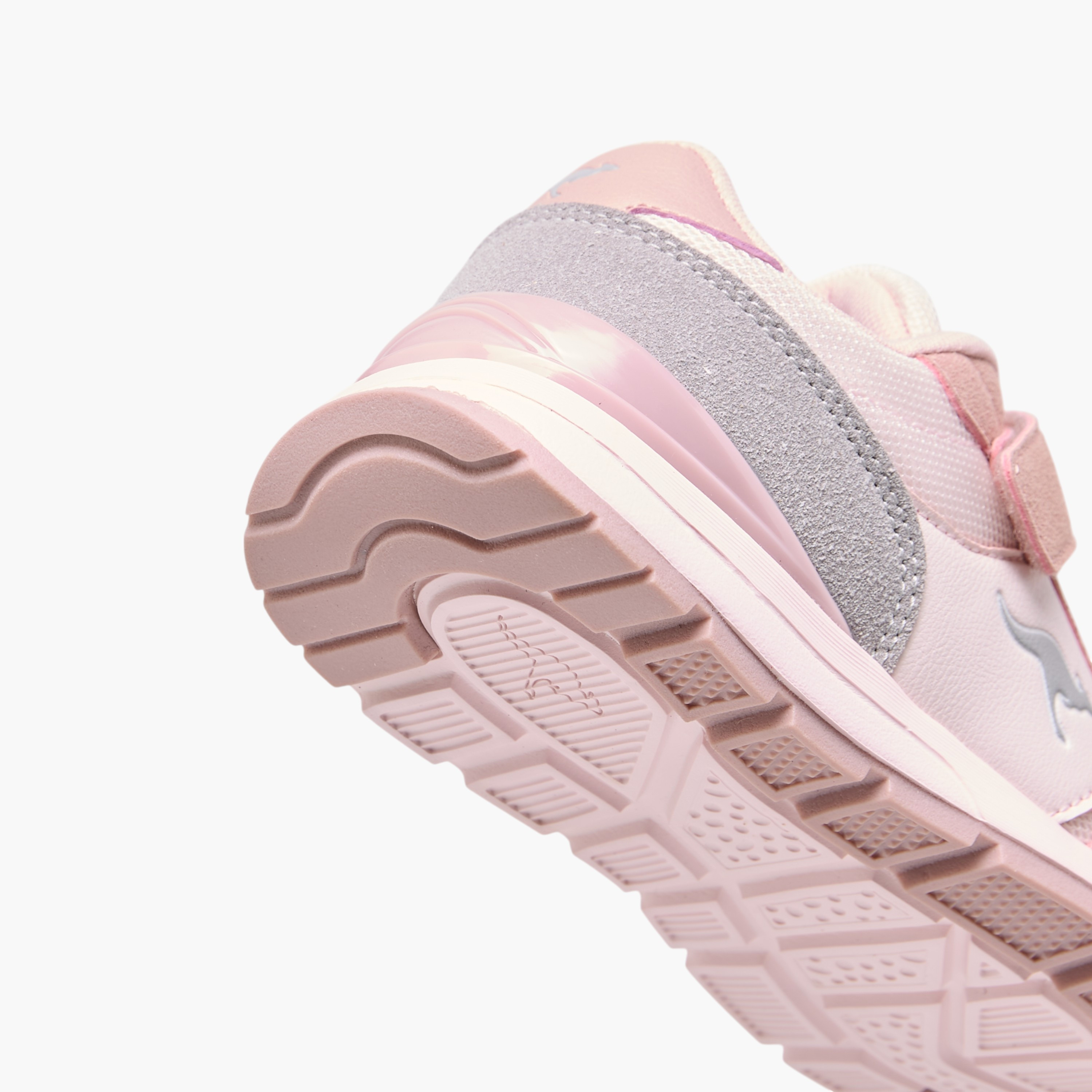 Kangaroos Girls Logo Embossed Hook & Loop Walking Shoes-girls-shoes-sneakers-image-5