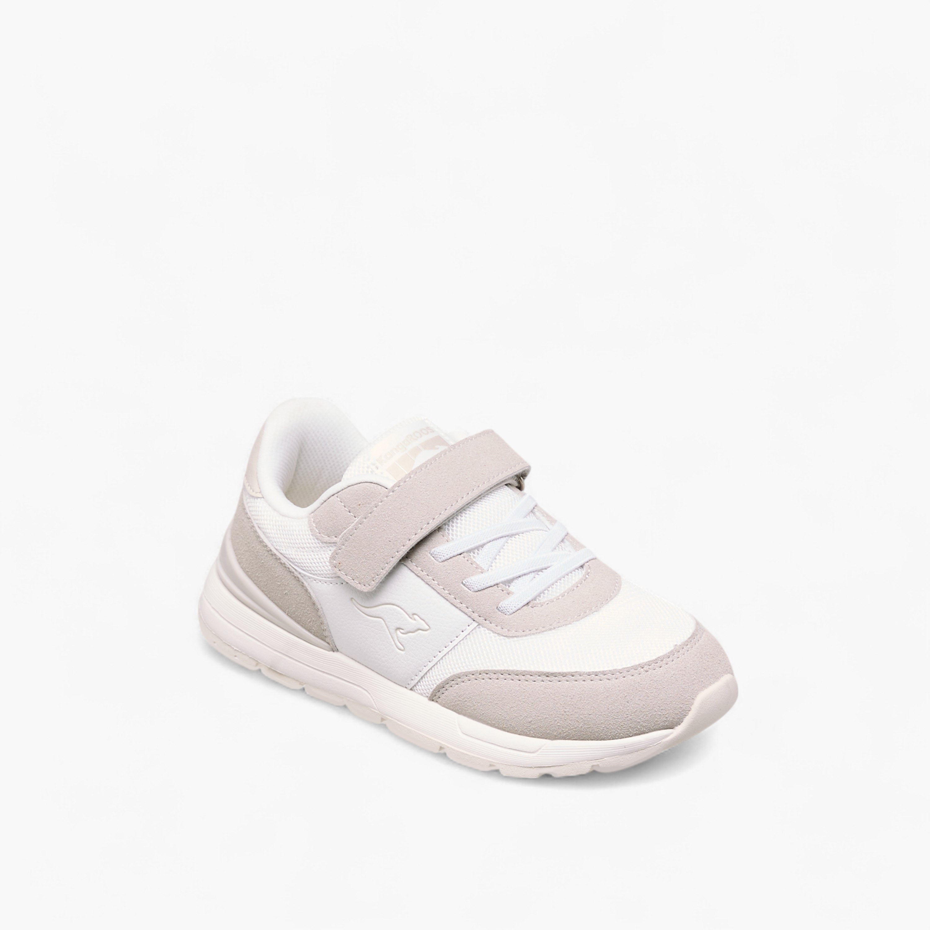 Kangaroos Girls Logo Embossed Hook & Loop Walking Shoes-girls-shoes-sneakers-image-7