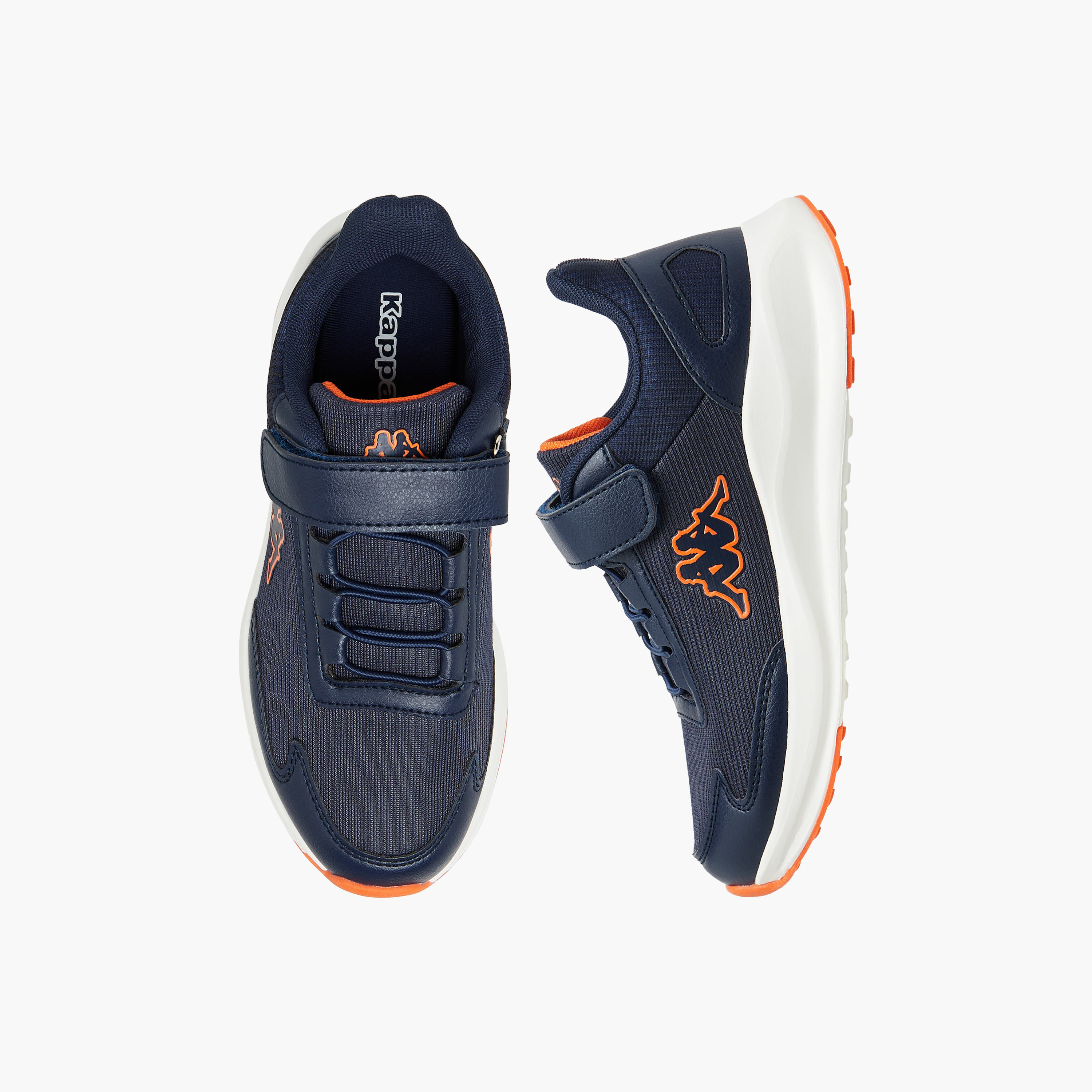 Kappa Kids Hook and Loop Sports Shoes-girls-shoes-sports-image-1