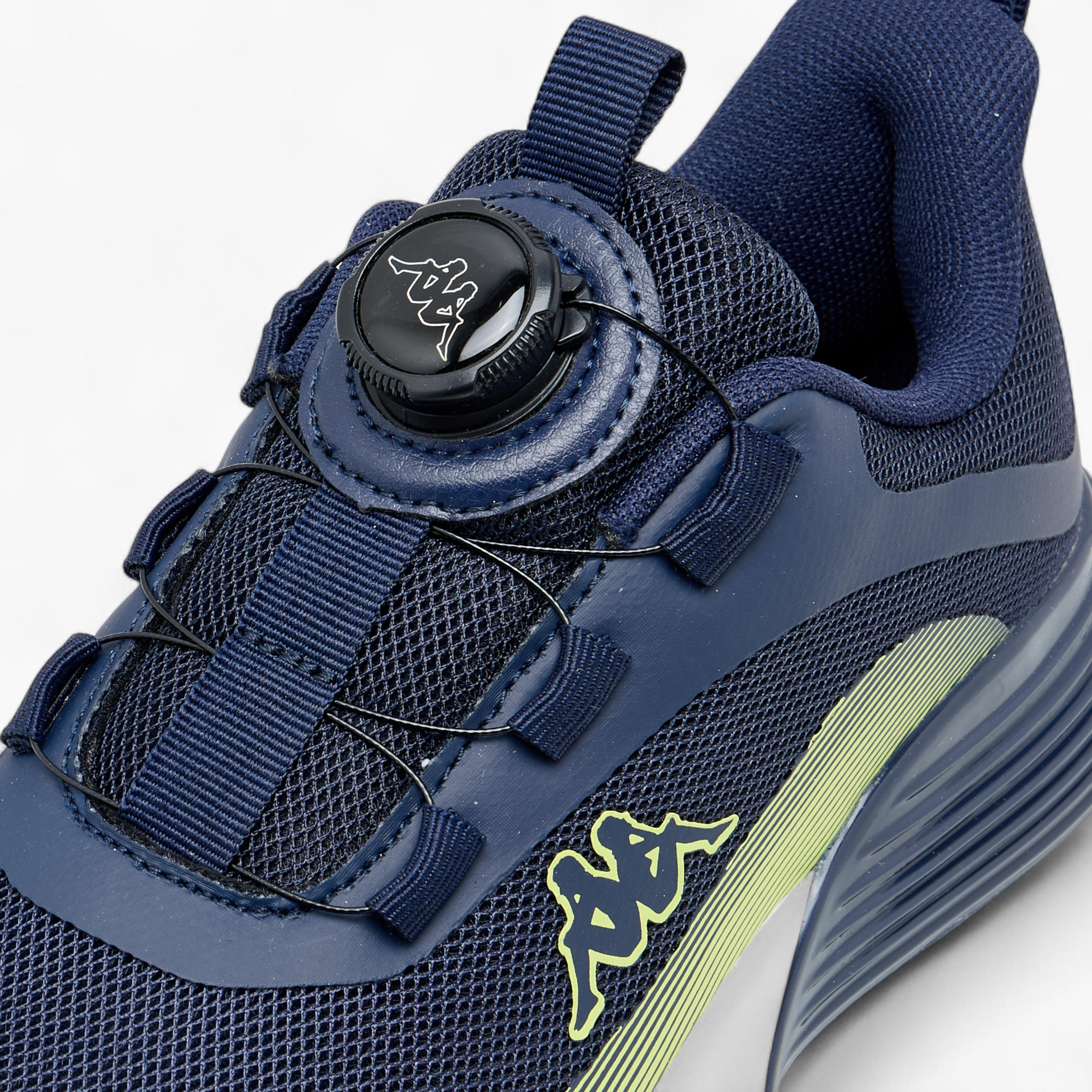 Kappa Kids Drawstring Cushioned Sole Walking Shoes-boys-shoes-sneakers-image-4