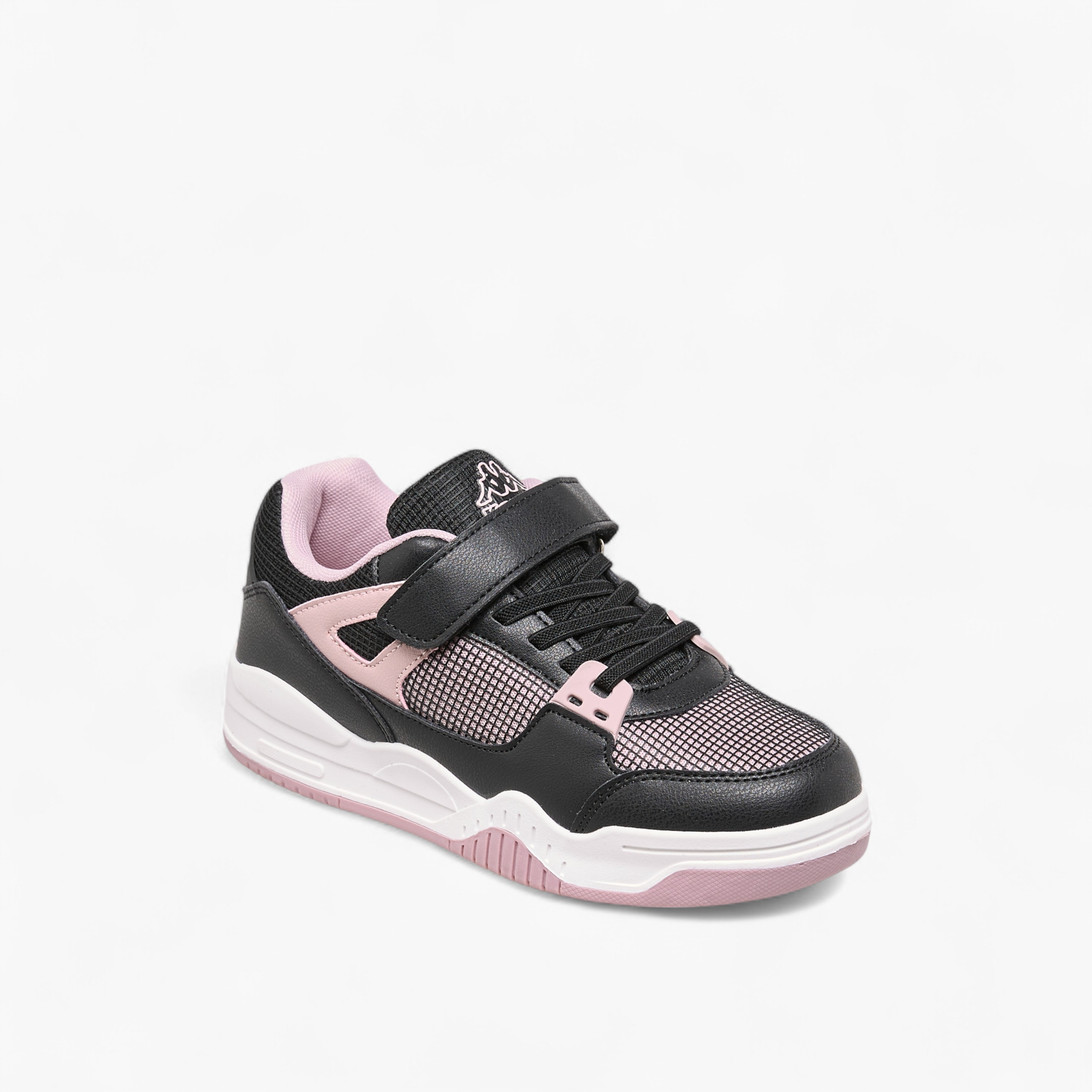 حذاء سنيكرز بطبعات شعار وشريط إغلاق لاصق للبنات من لي كوبر-girls-shoes-sneakers-image-2